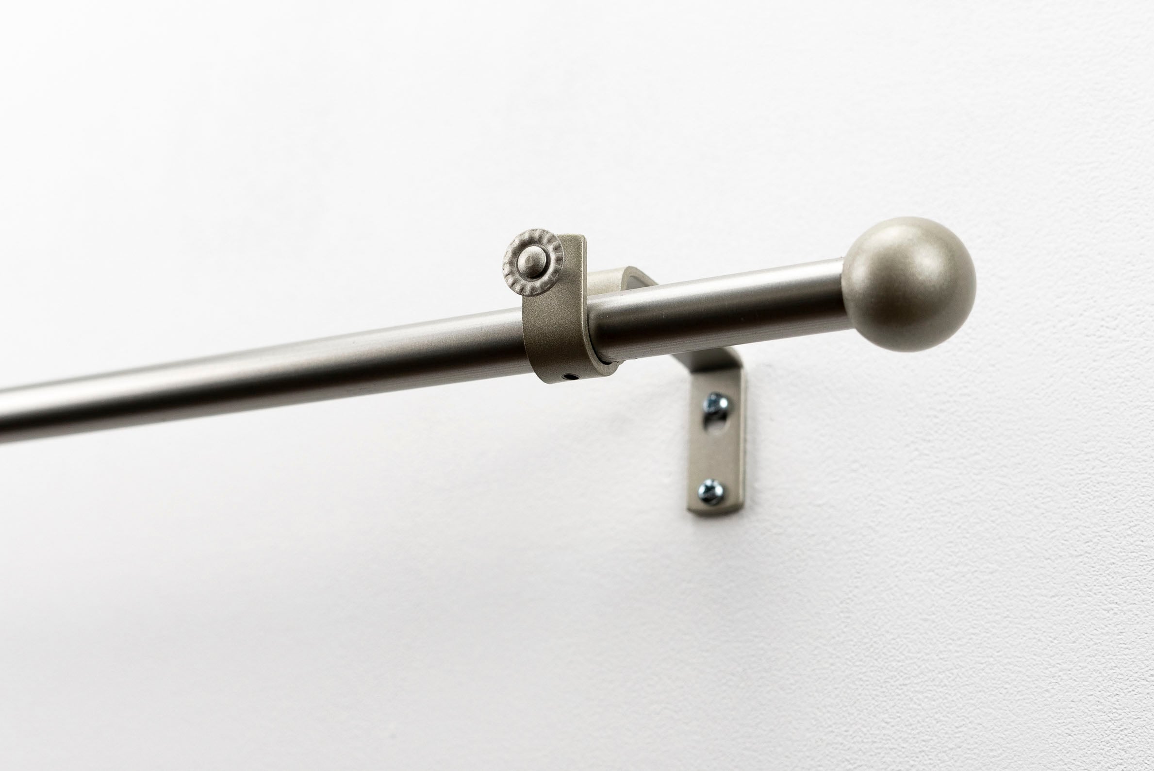 GARESA Gardinenstange "BOLTI mit offenem Träger" Ø 16 mm 1 läufig-läufig Wu günstig online kaufen