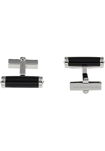 Manschettenknöpfe »Schmuck Geschenk, Cufflink Silber 925«, mit Onyx