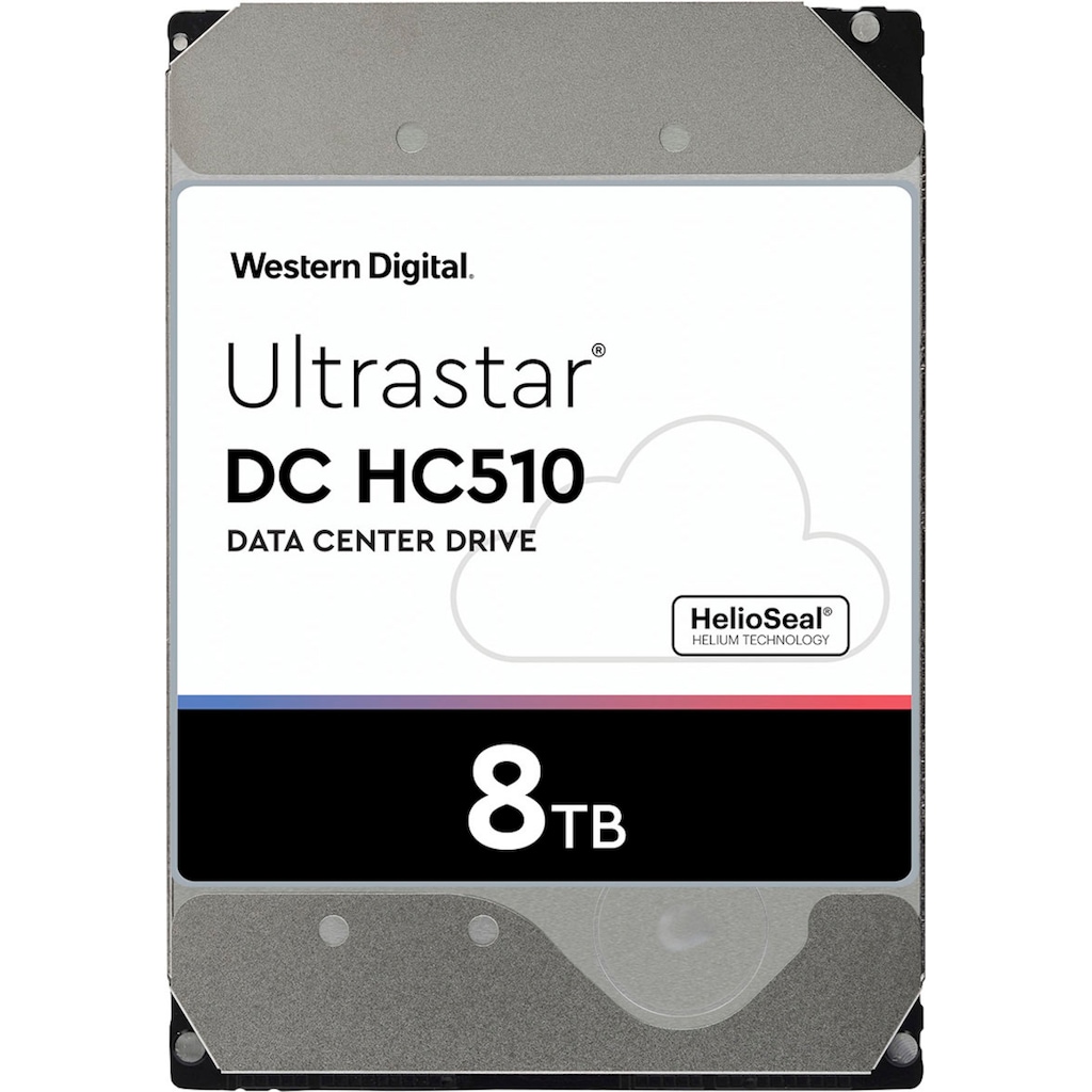 Western Digital HDD-Festplatte »Ultrastar DC HC510 8TB«, 3,5 Zoll, Anschluss SATA