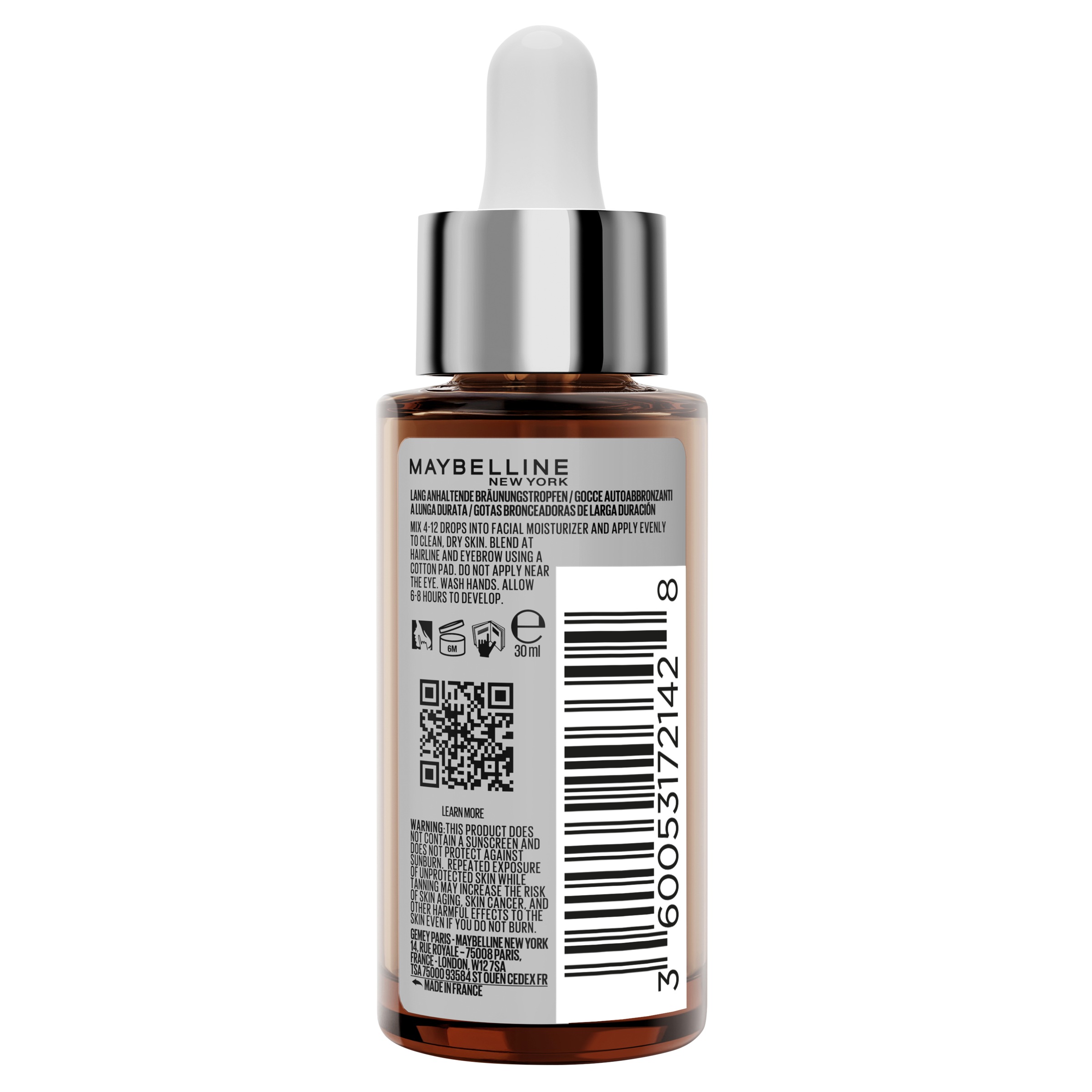 MAYBELLINE NEW YORK Selbstbräunungscreme »Maybelline New York Summer Shot Bronzing Drops«