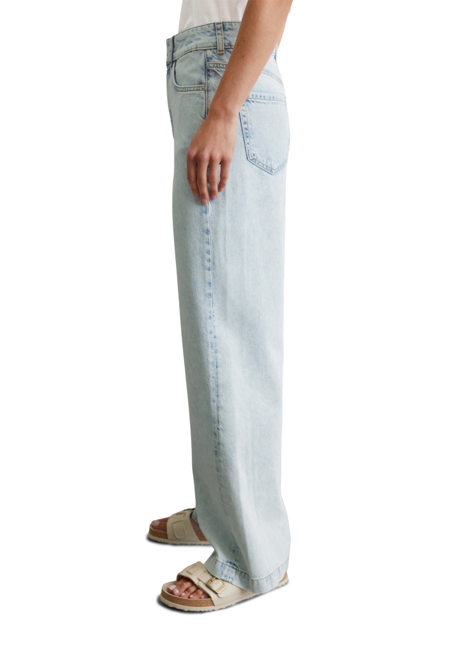 Marc OPolo Weite Jeans "aus Lyocell-Organic-Cotton-Mix" günstig online kaufen