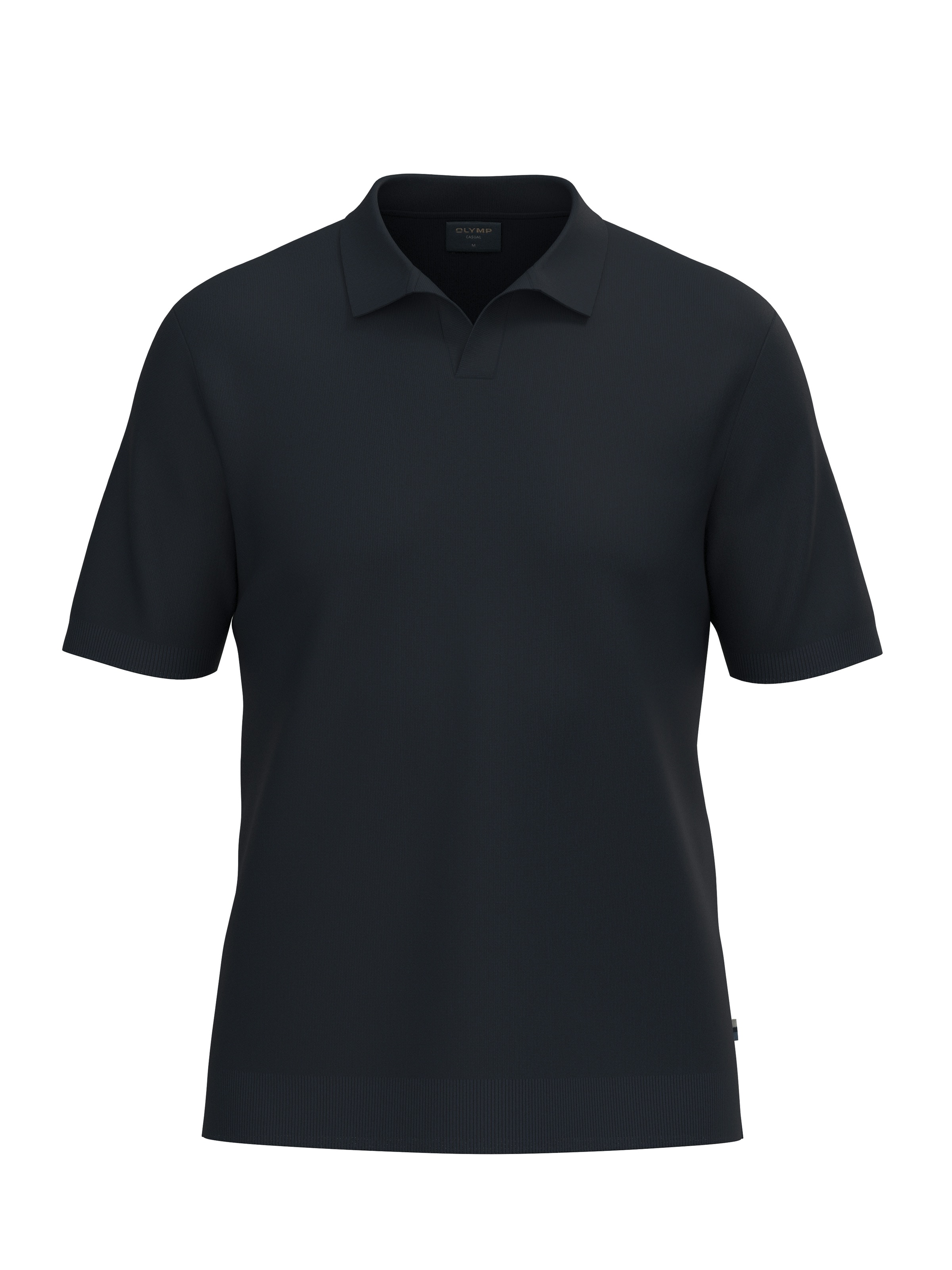 OLYMP Poloshirt "Strick Casual" mit geripptem Kragen, unifarben günstig online kaufen
