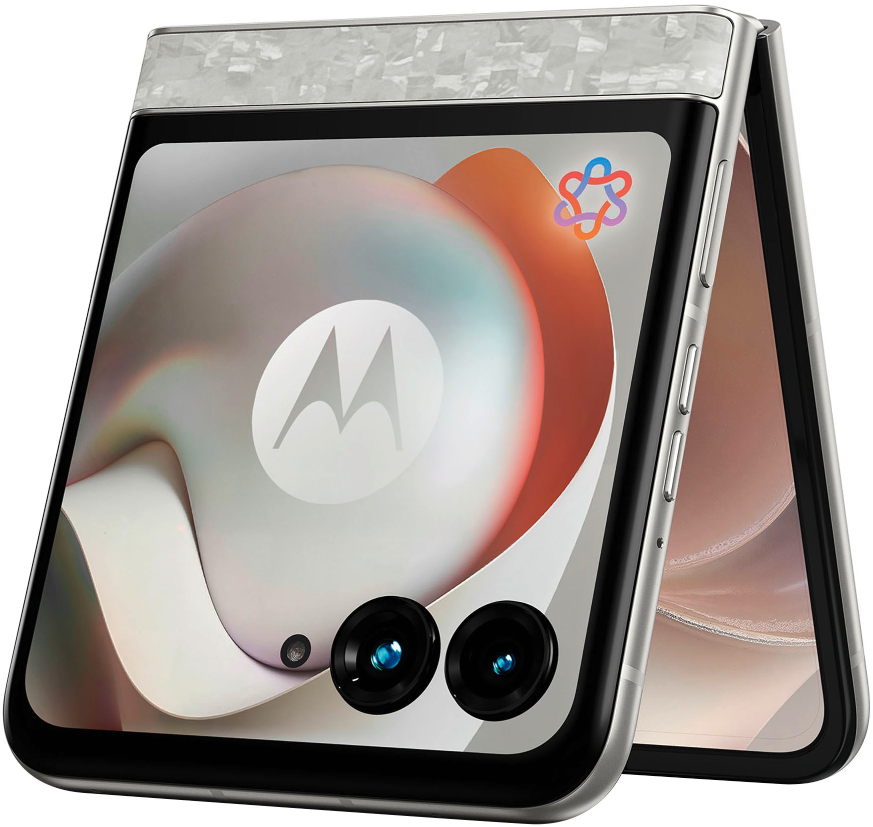 Motorola Smartphone »razr 70« PANTONE® Bright White
