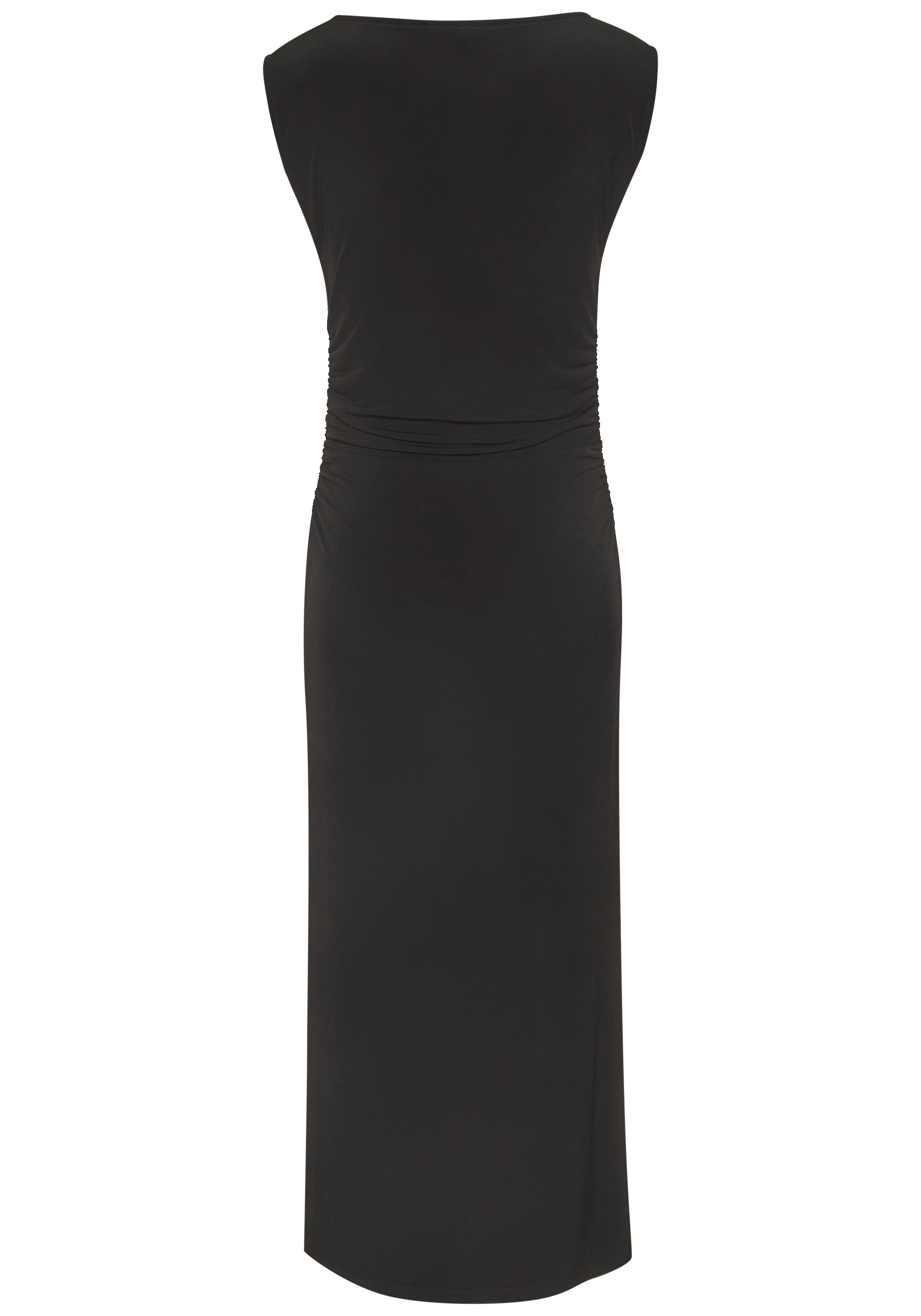 LASCANA Maxikleid, mit Raffung, Bodycon, elegantes Jerseykleid, Basic