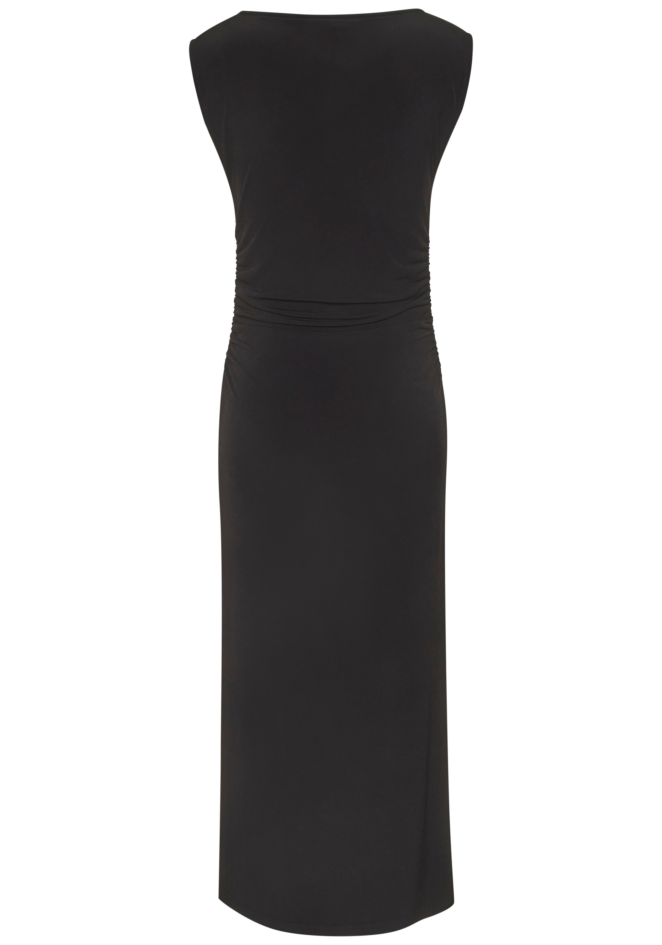 Thumbnail - LASCANA Maxikleid mit Raffung, Bodycon, elegantes Jerseykleid, Basic