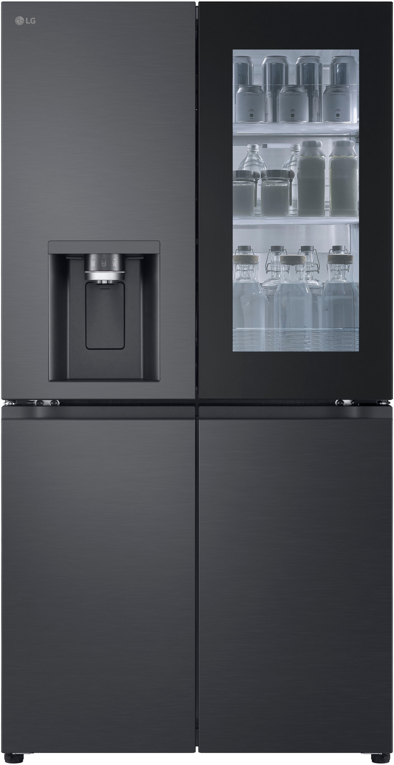 LG Multi Door InstaView Multi-Door "GMG961NPKE" 179,2 cm hoch 91,4 cm breit günstig online kaufen