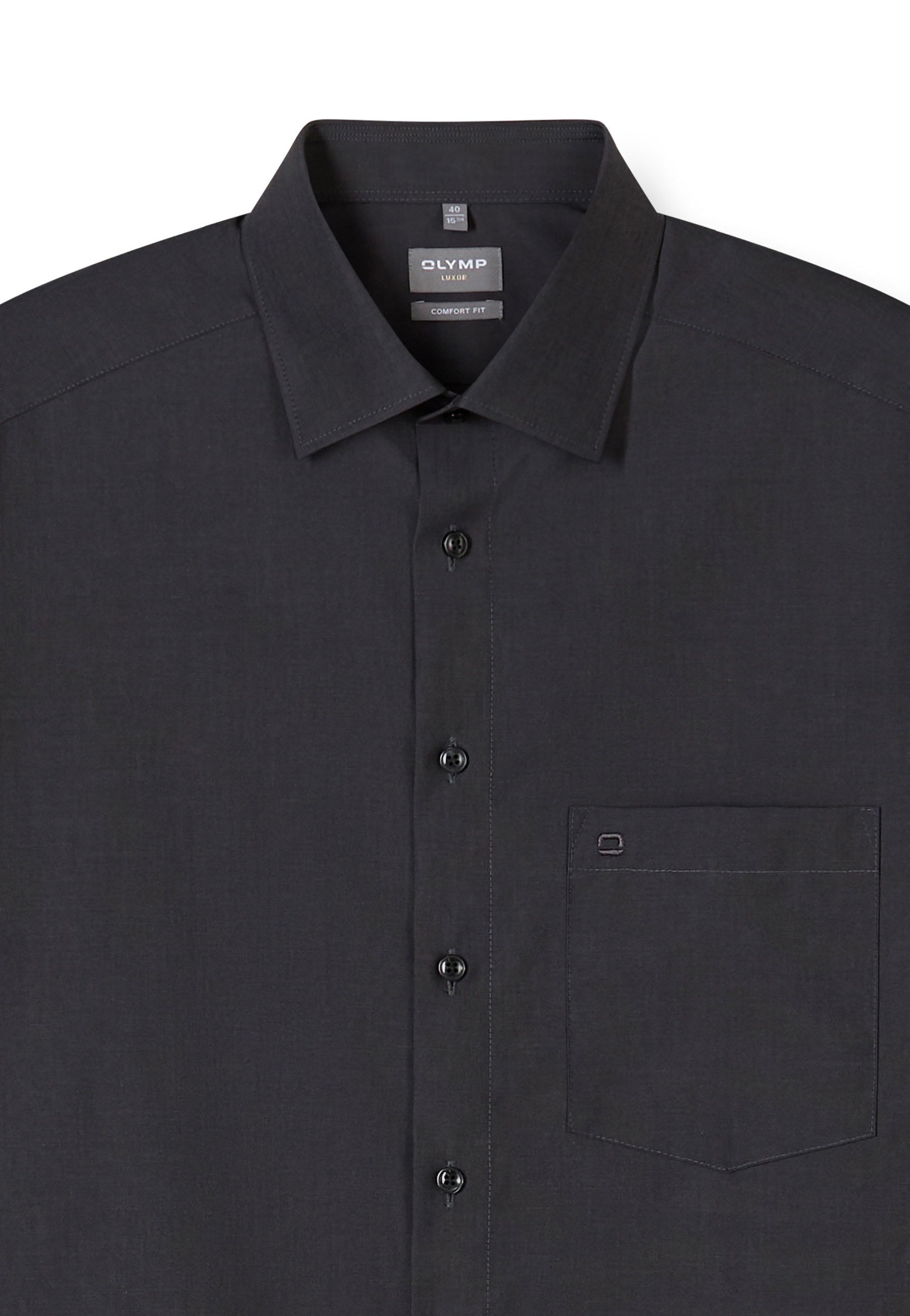 OLYMP Luxor Men's Dress Shirt Anthracite 42 2