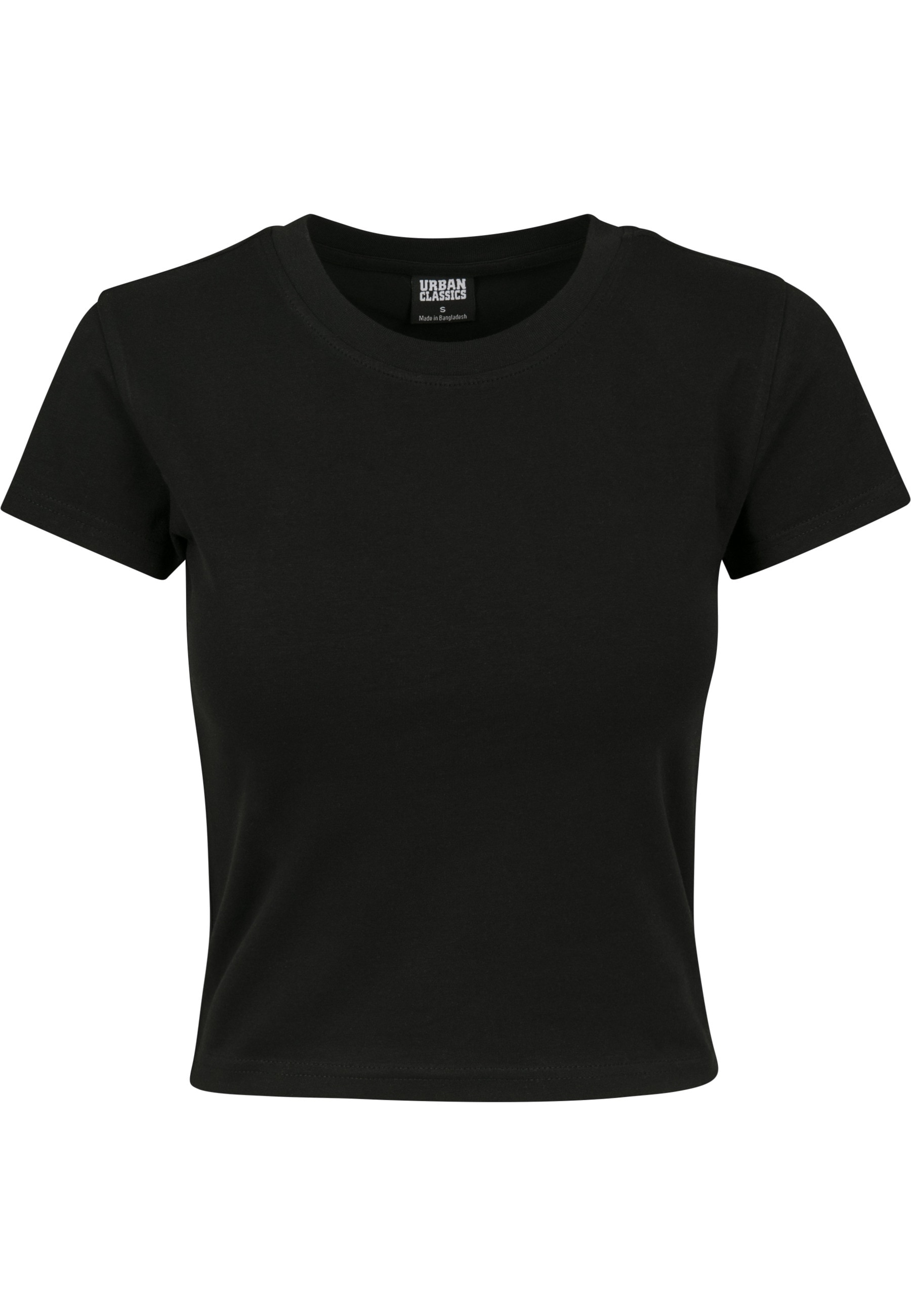 URBAN CLASSICS T-Shirt "Urban Classics Damen Ladies Stretch Jersey Cropped günstig online kaufen