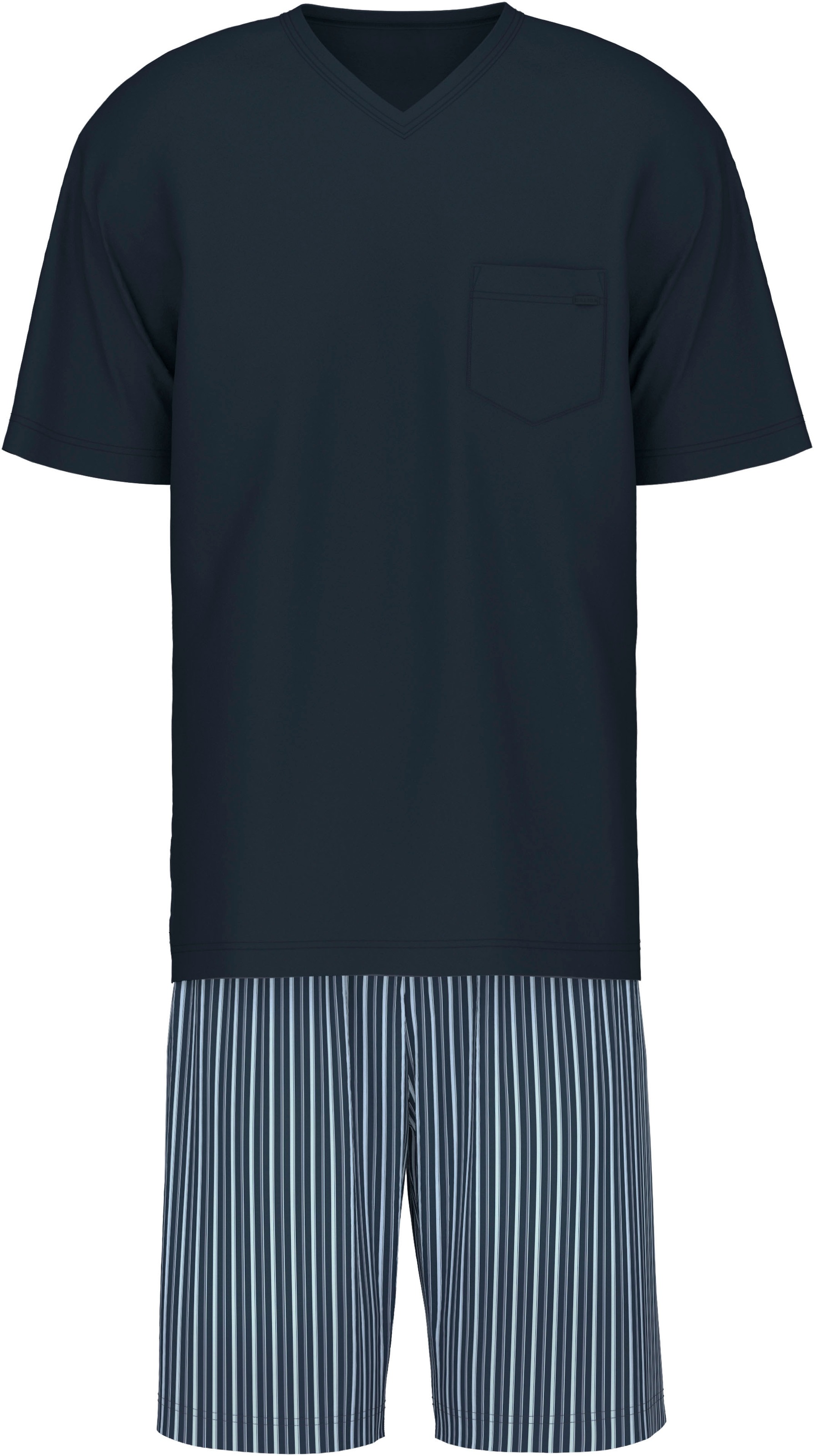 CALIDA Shorty "Relax Imprint", 2 Stk. mit aufgesetzer Brusttasche günstig online kaufen