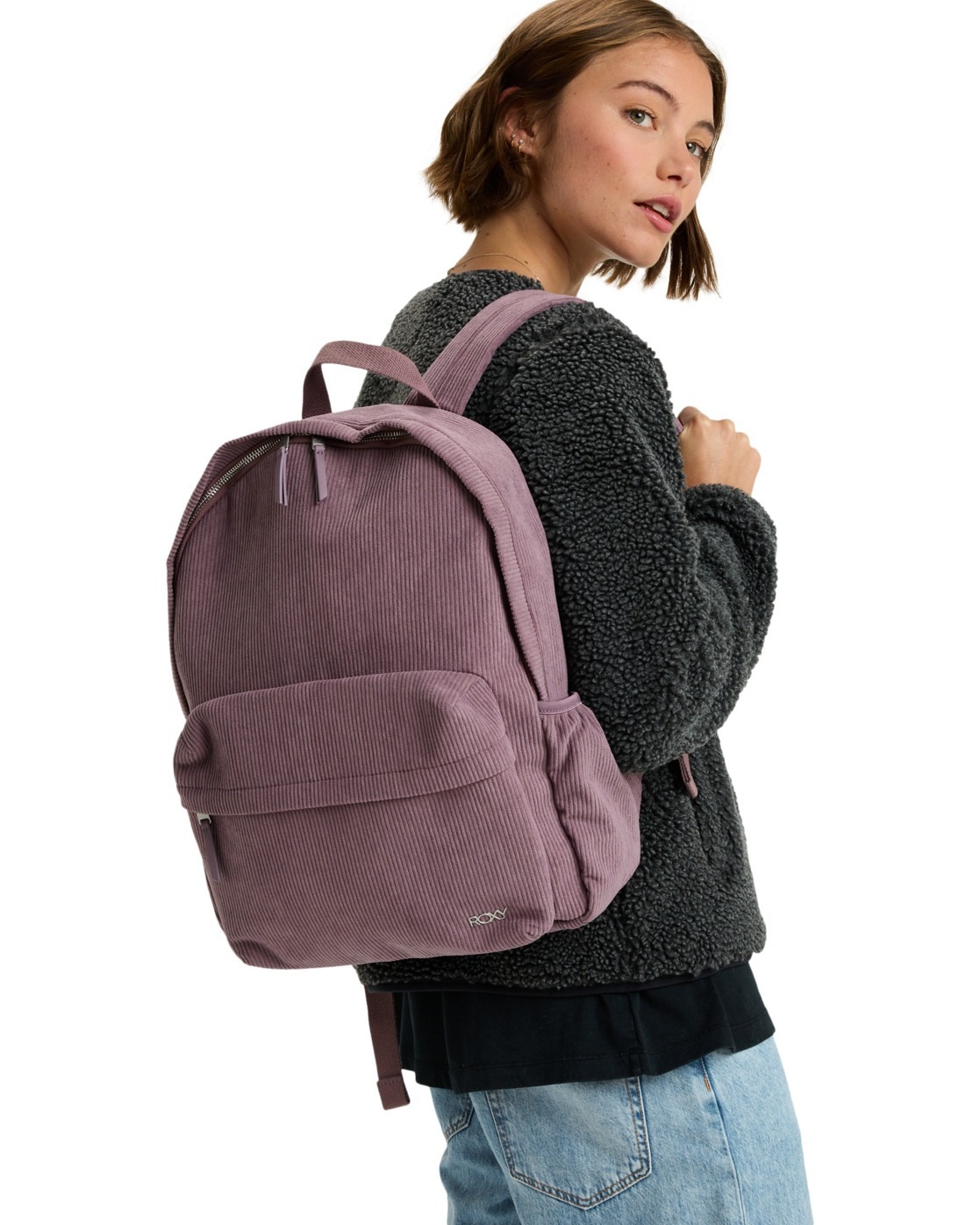 ROXY Damen Tagesrucksack "Feeling Vibes"nirvana, Kunstfaser, Rucksäcke