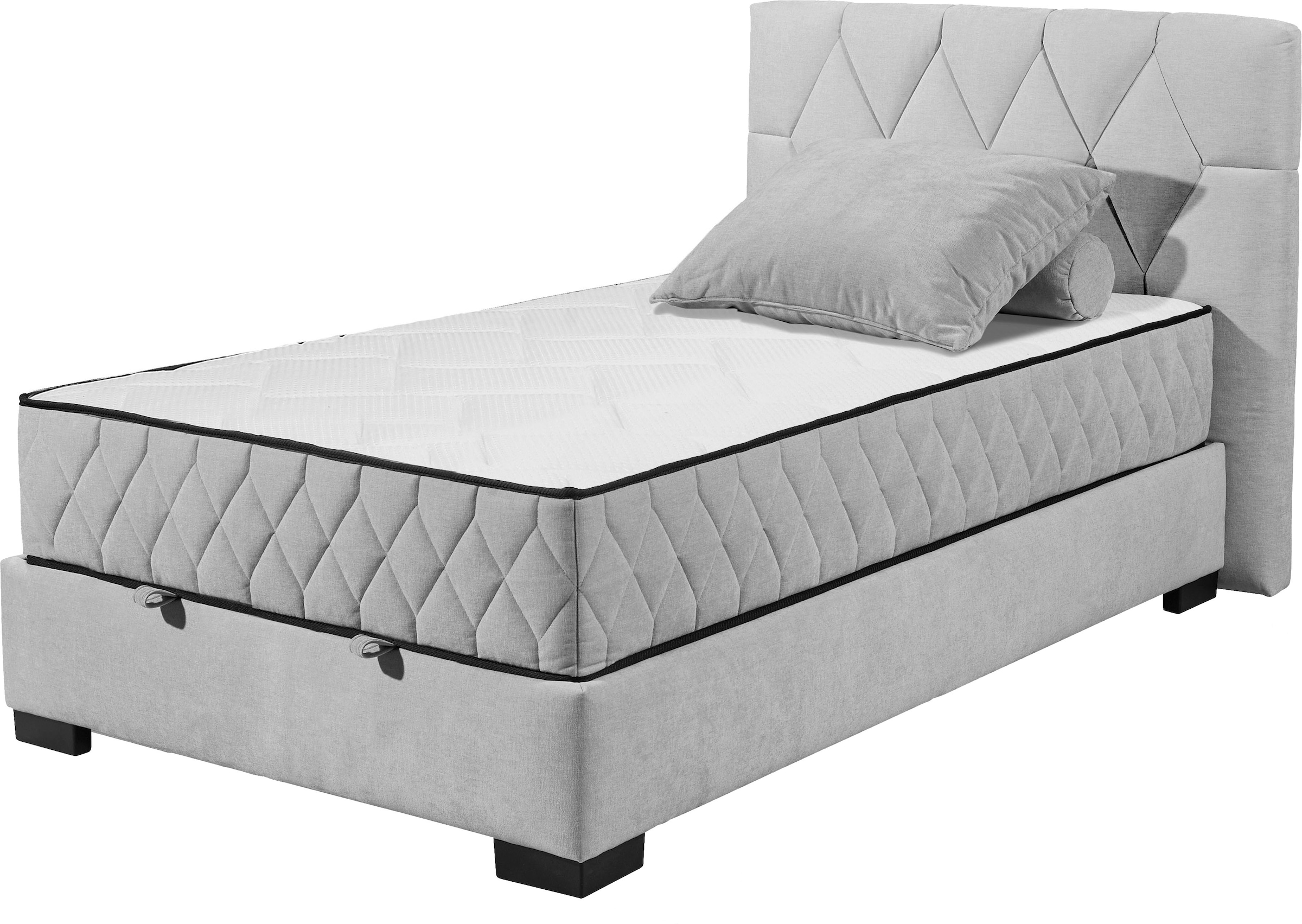 ED EXCITING DESIGN Boxbett »Nagol«, mit Bettkasten, mit Wendematratze, erhältlich in verschiedenen Breiten