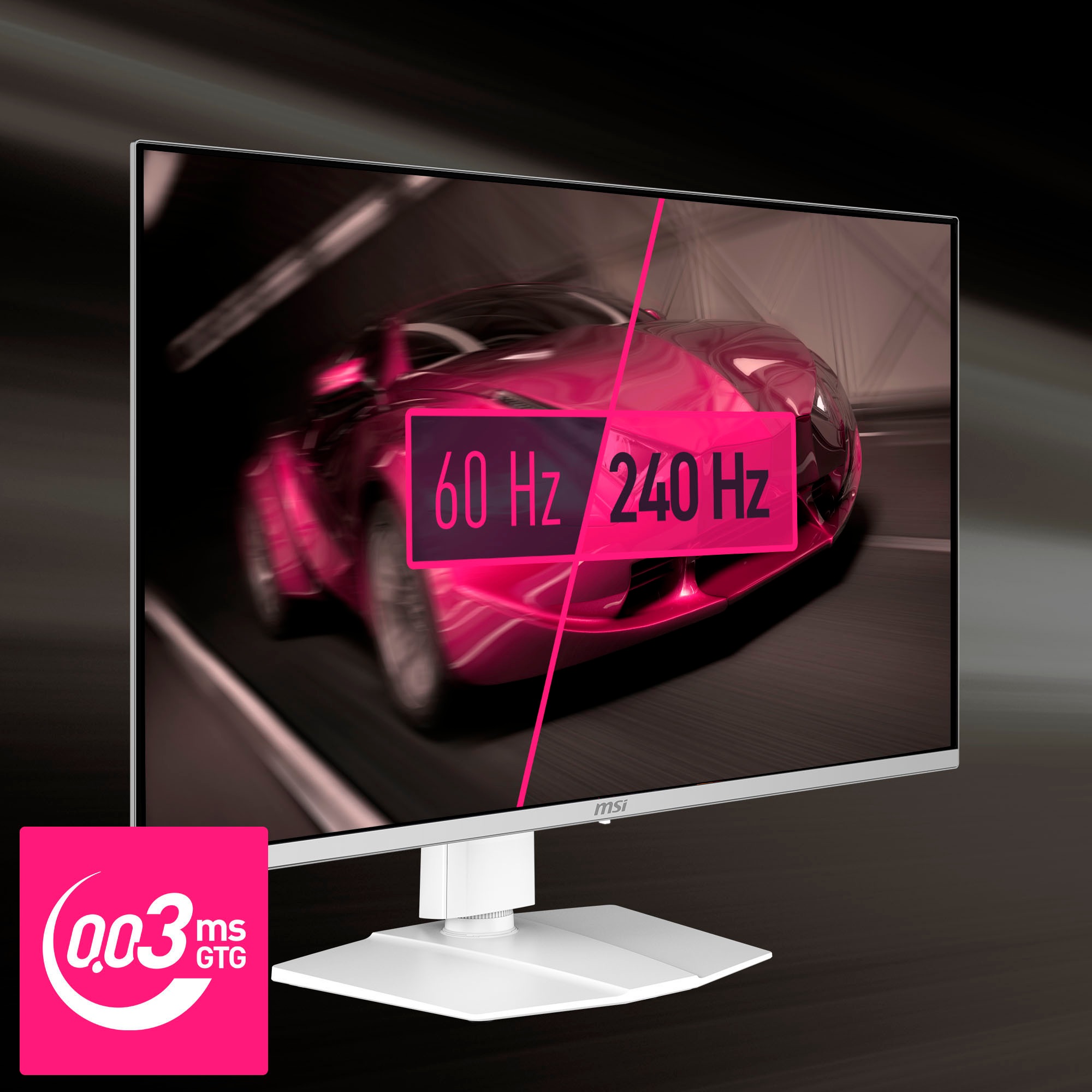 MSI Gaming-Monitor »MPG 321URXW-QD-OLED«, 80 cm/32 Zoll, 3840 x 2160 px, 4K Ultra HD, 0,03 ms Reaktionszeit, 240 Hz