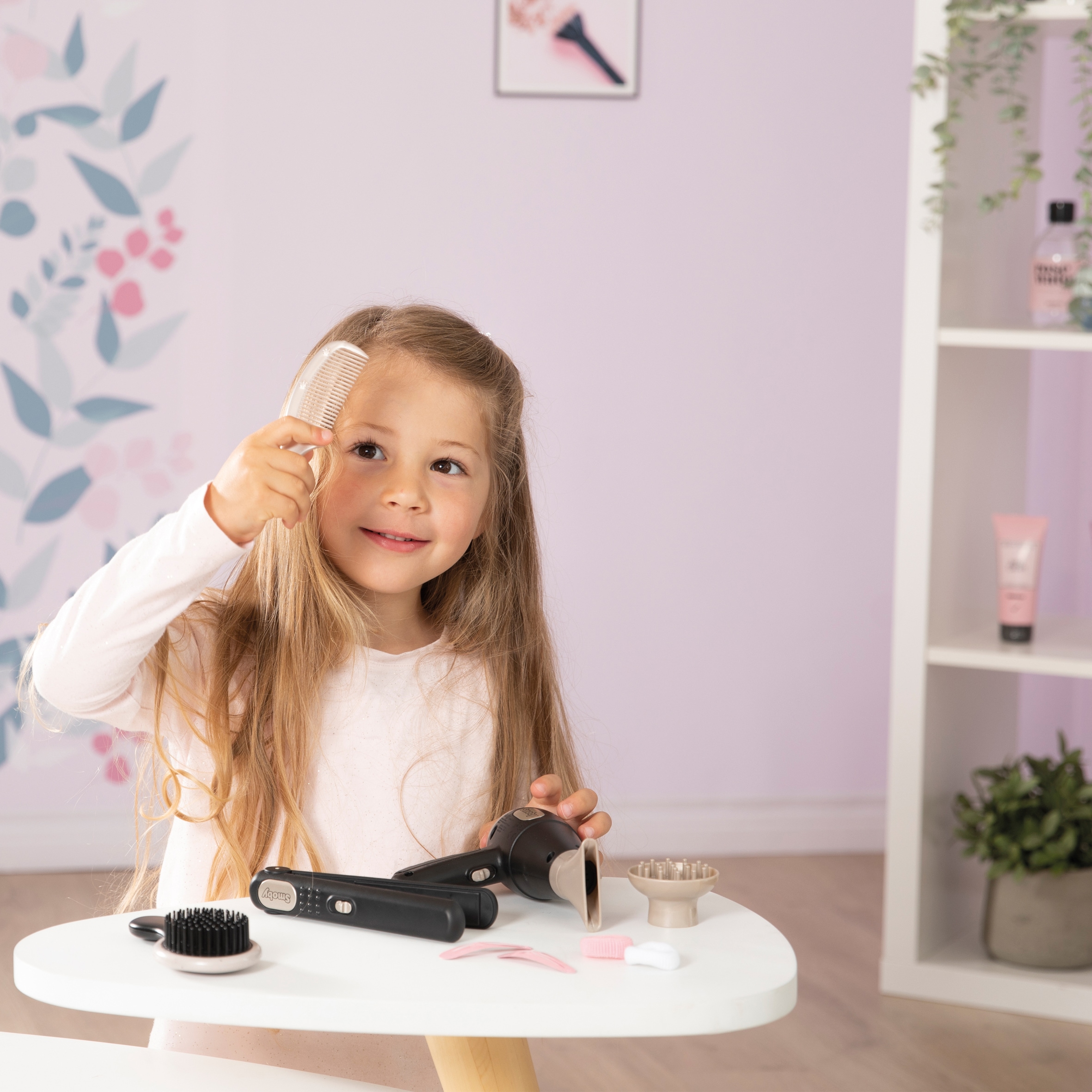 Smoby Spielzeug-Frisierkoffer »My Beauty Frisierset«, inkl. Fön mit Licht & Sound