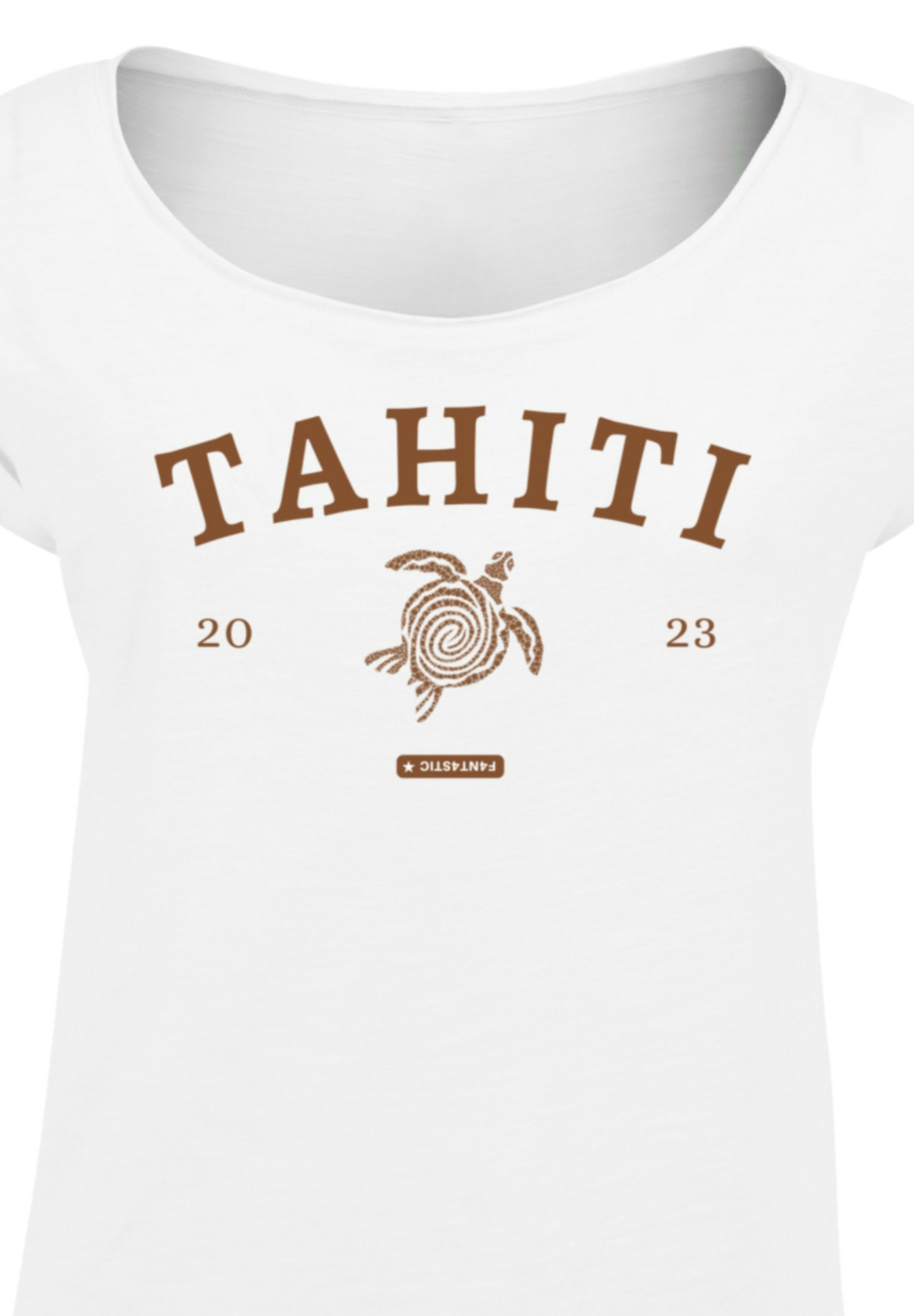 Thumbnail - F4NT4STIC T-Shirt "PLUS SIZE Tahiti" Print