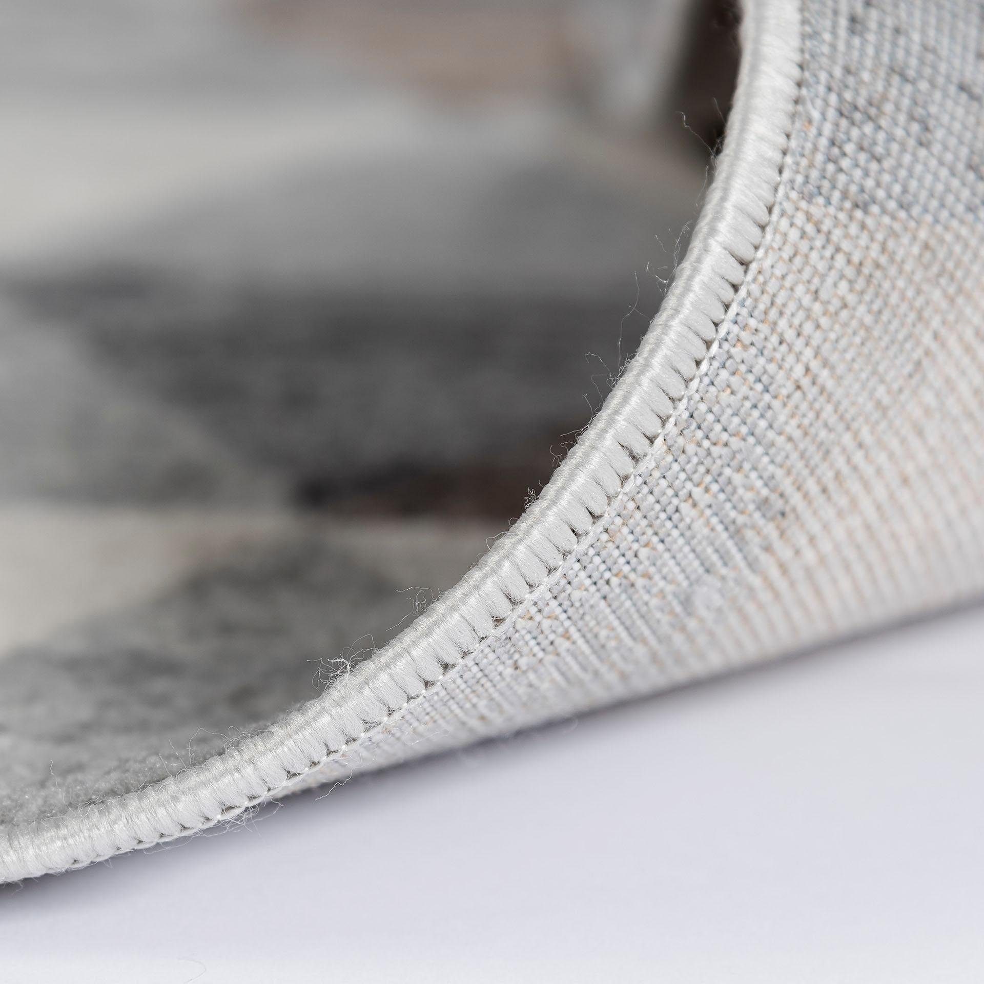 Sehrazat Teppich »Montana 3710«, rechteckig, 8 mm Höhe, Kurzflor, Wohnzimmer