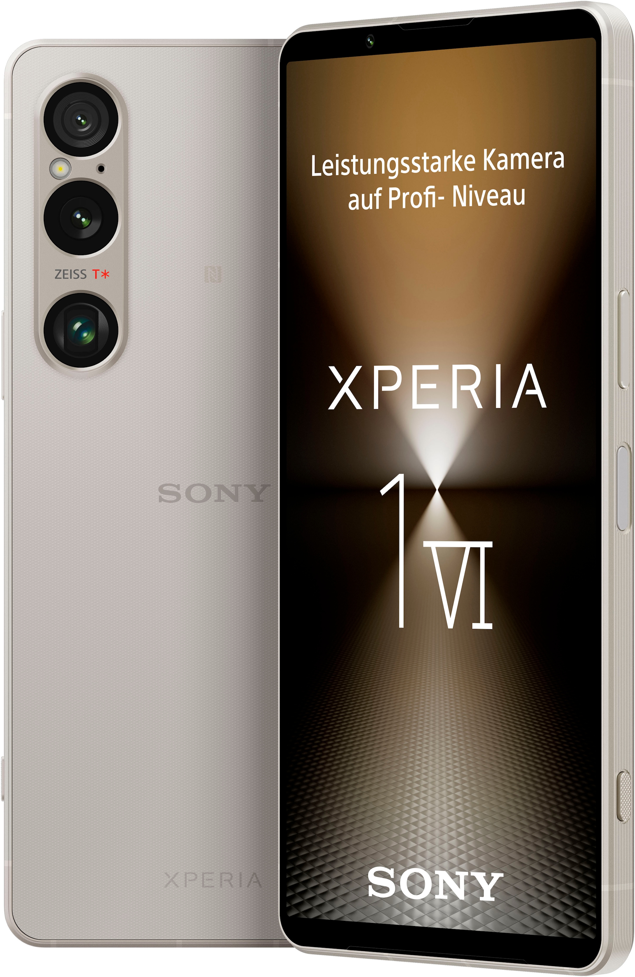 Smartphone »Xperia 1 VI«, Platin-Silber, 16,5 cm/6,5 Zoll, 256 GB Speicherplatz, 52 MP...
