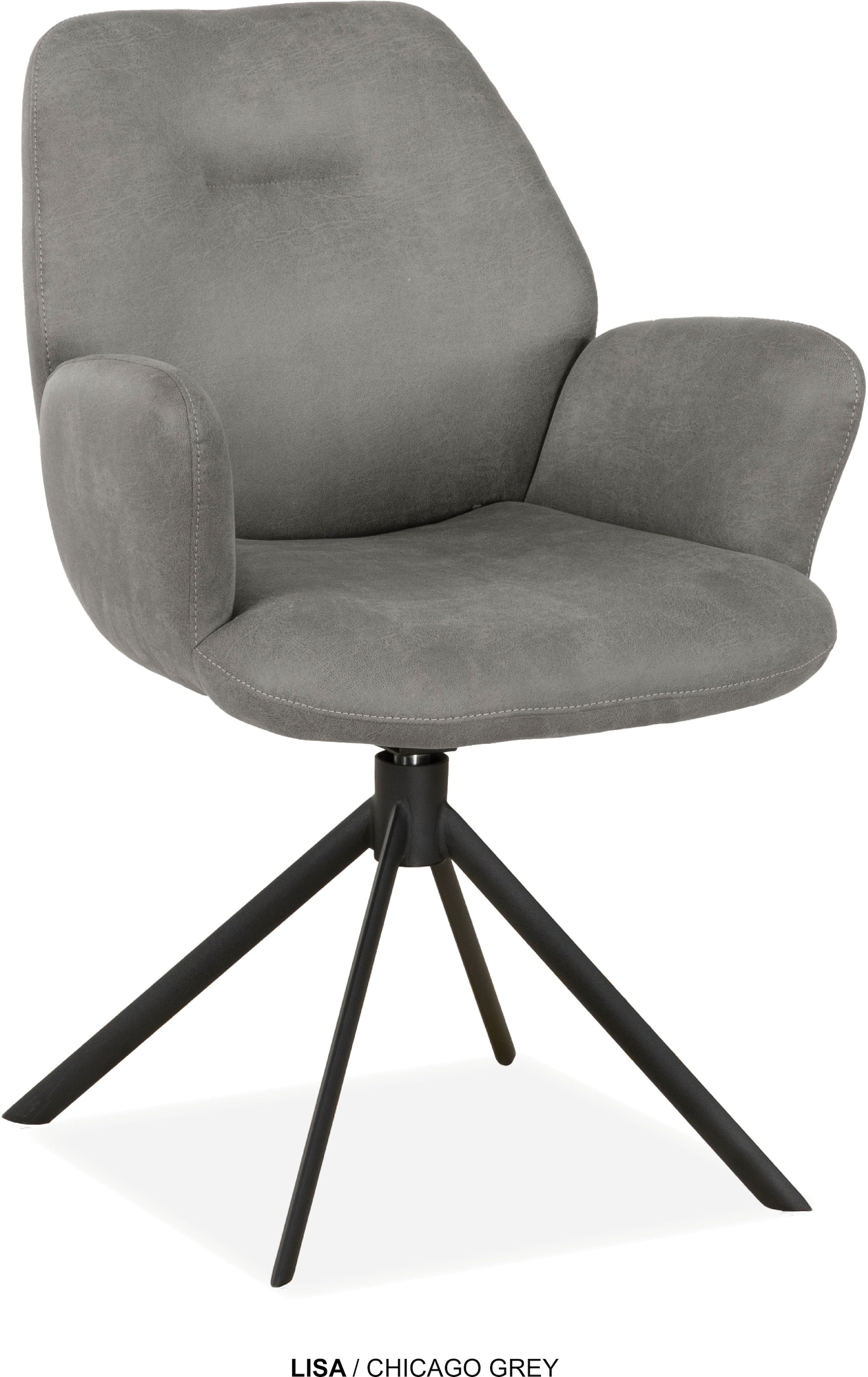 OMG Design Esszimmerstuhl "Lisa" (Set) 2 Stk.Drehstuhl mit auto-return, Arm günstig online kaufen