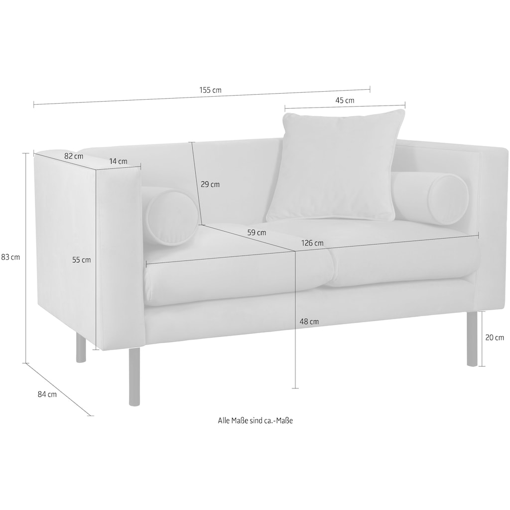 Guido Maria Kretschmer Home&Living 2-Sitzer »Lillibeth«