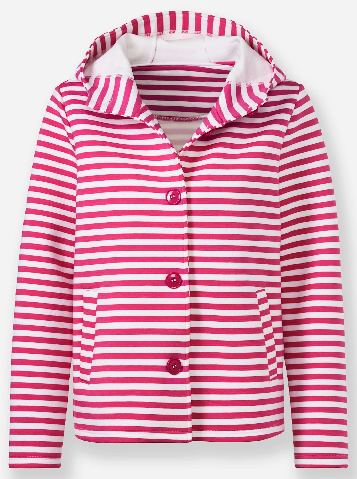 heine Shirtjacke »Sweatjacke«, (1 tlg.)