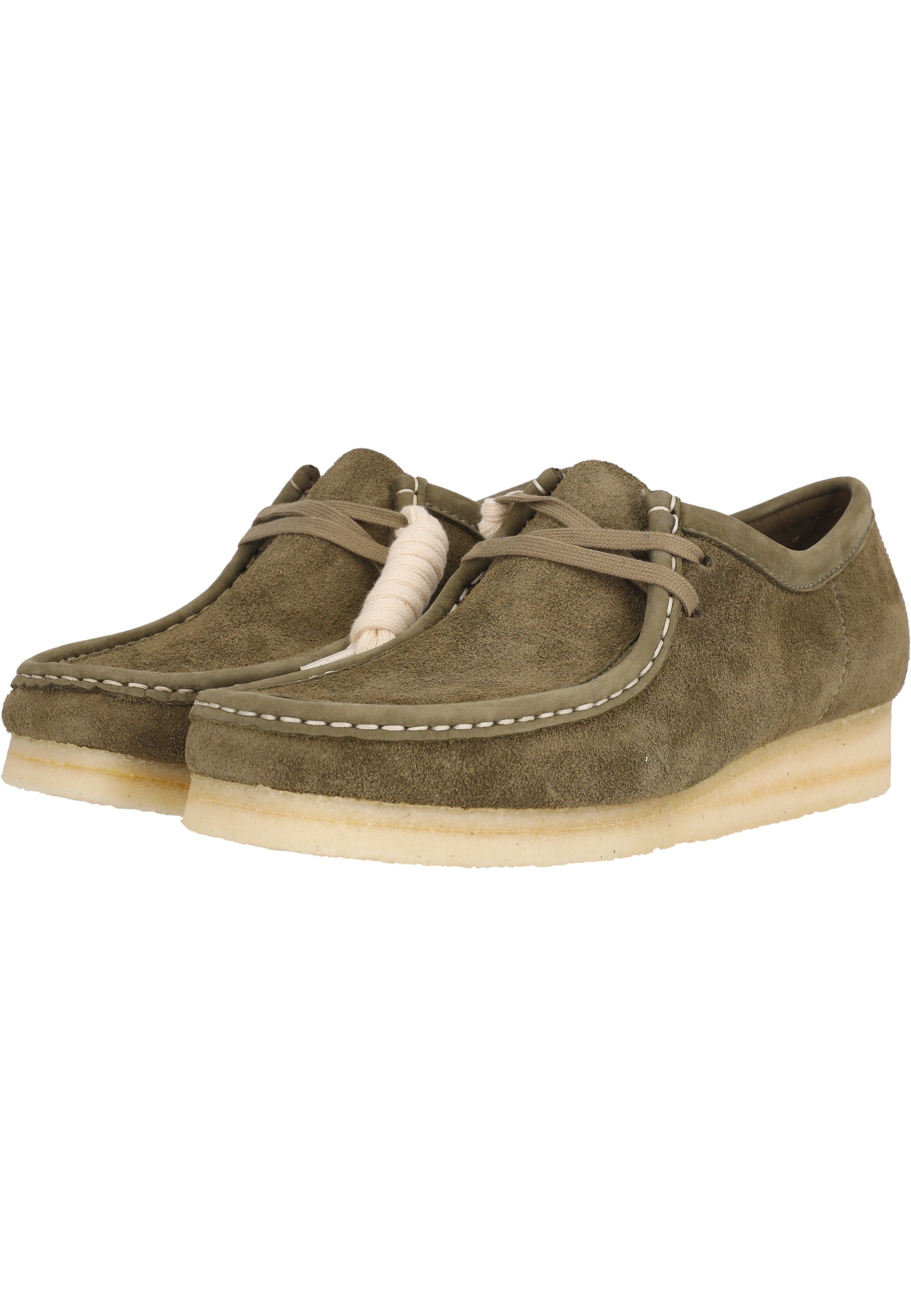 Clarks Schnürschuh »Wallabee«  aus hochwertigem Oasis-Wildleder