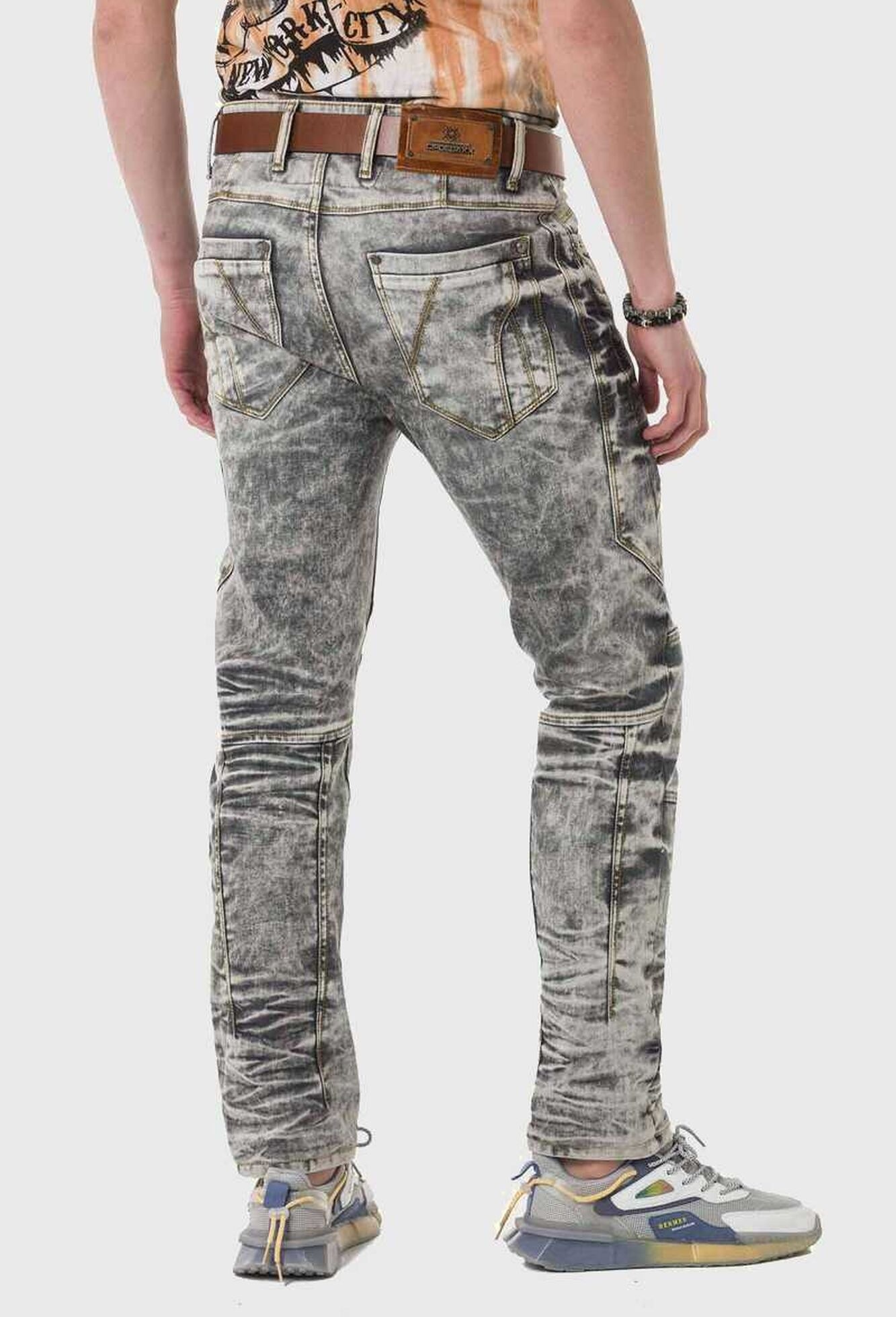 Cipo & Baxx 5-Pocket-Jeans »Cipo & Baxx Jeans« mit markantem Design