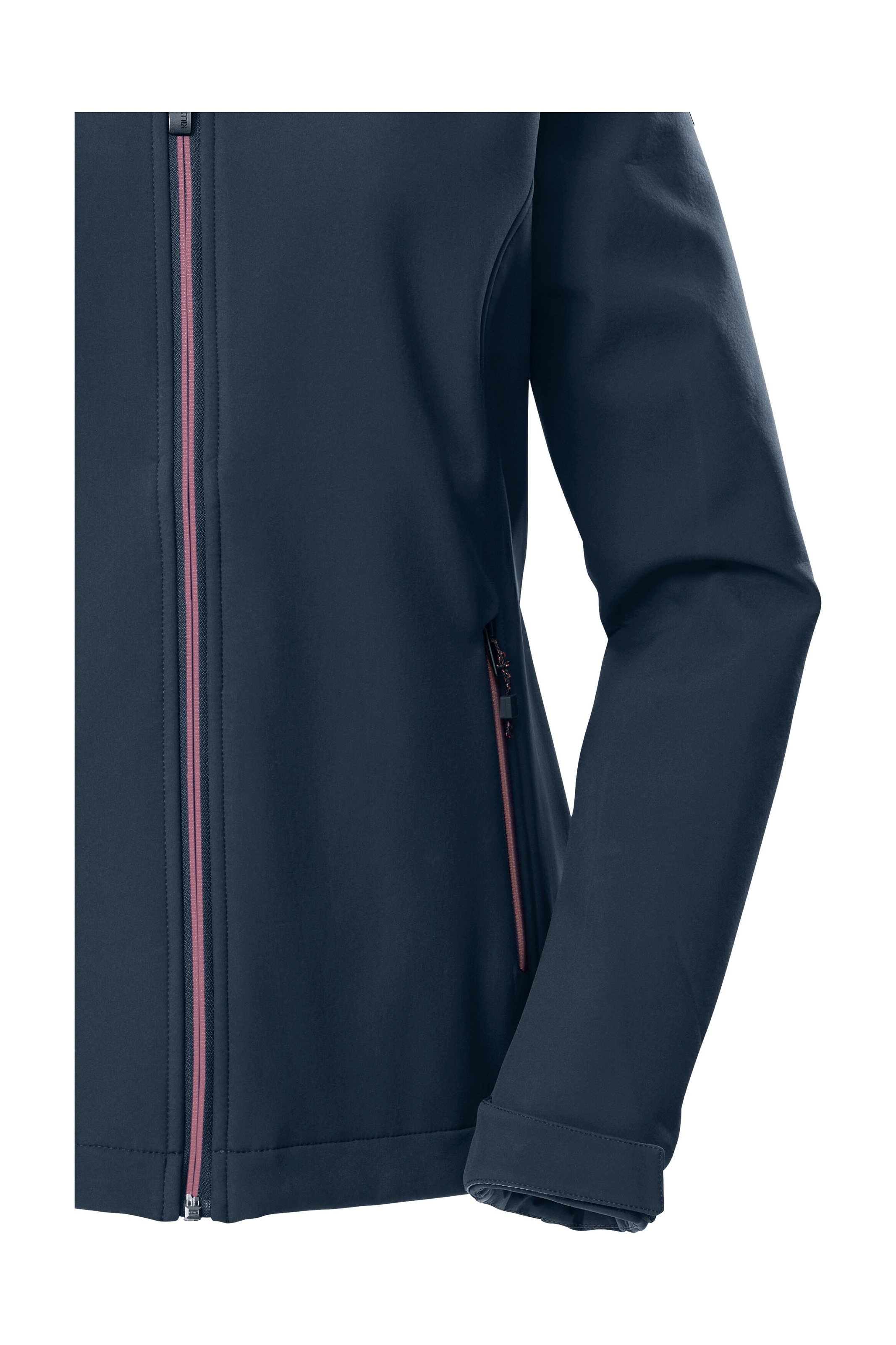Killtec Softshelljacke »KOW 8 WMN SFTSHLL JCKT«, Damen Softshelljacke: wasser- und windabweisend, atmungsaktiv