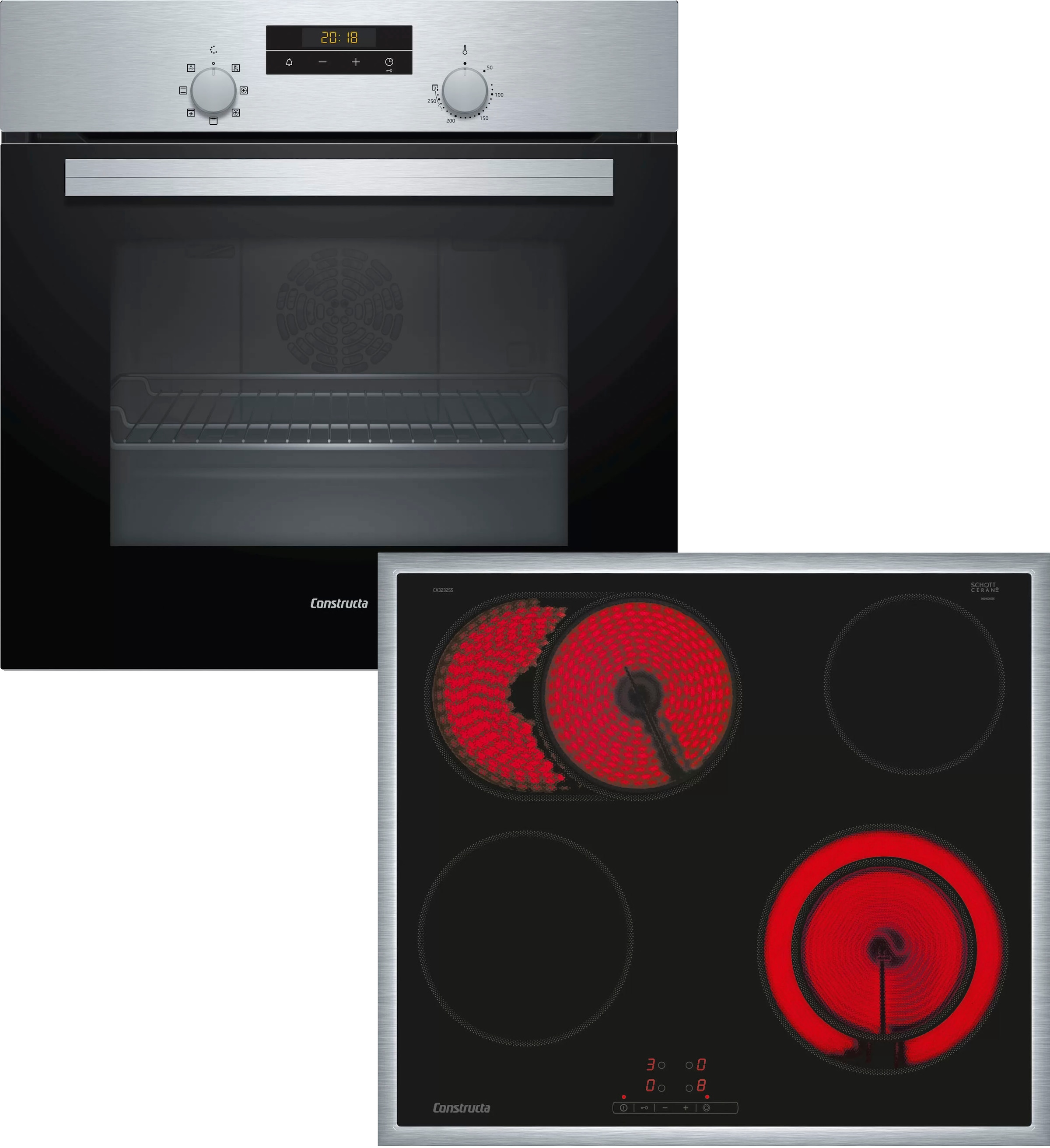 Constructa Backofen-Set "CX3BS604"