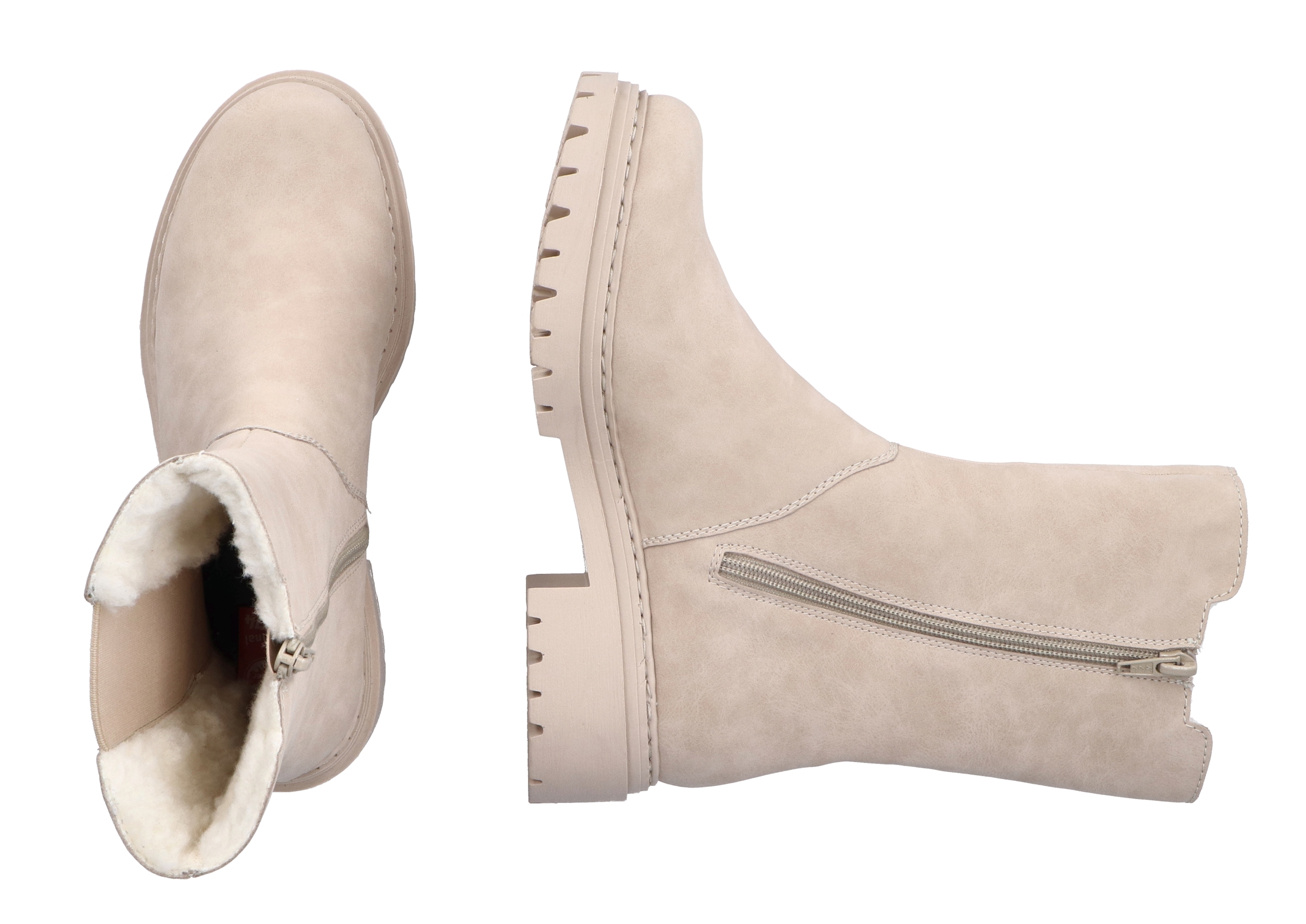 Rieker Chelseaboots, mit breitem Stretch an der Seite