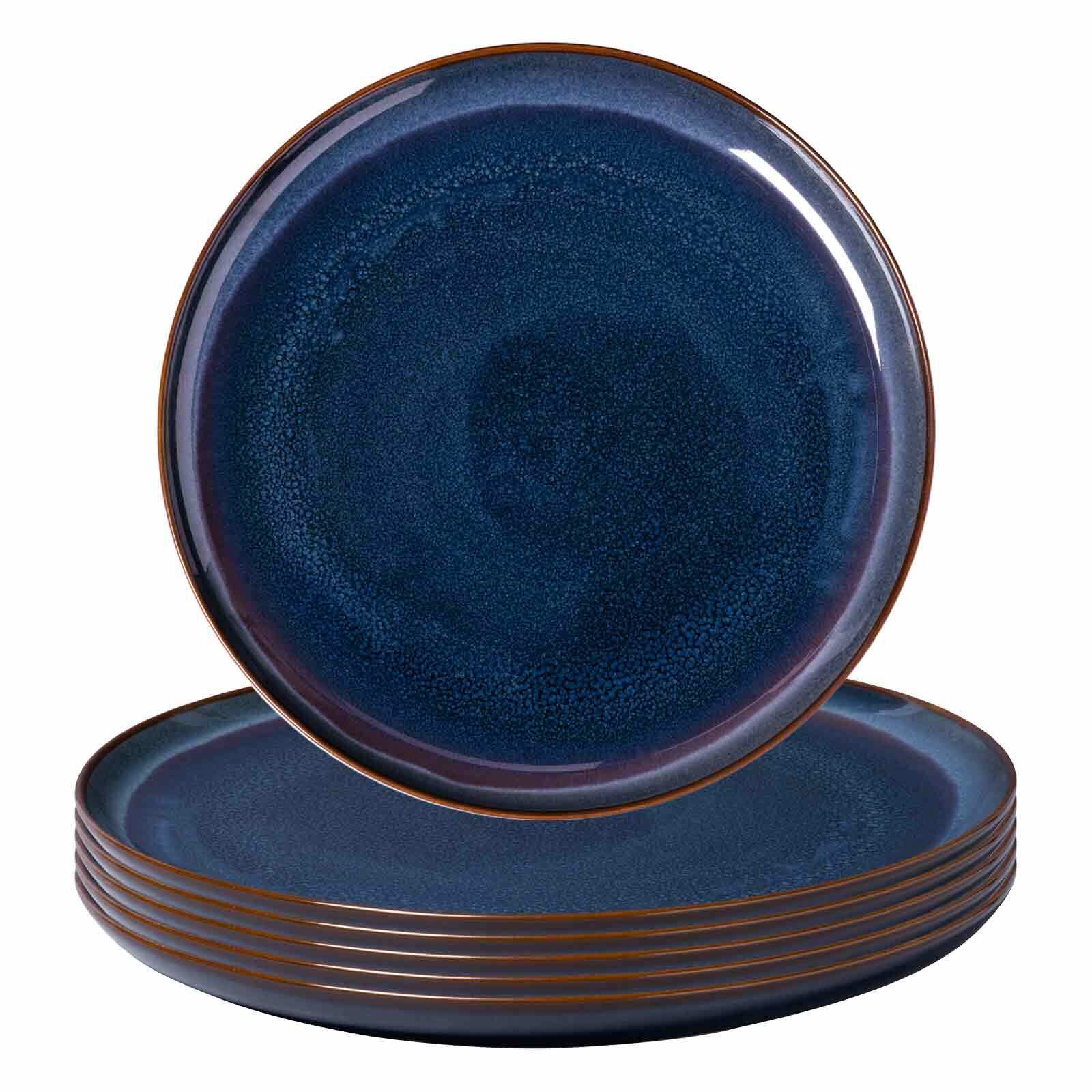 like. by Villeroy & Boch Speiseteller "Speiseteller Crafted Denim ø 29 cm 6er Set dunkelblau"