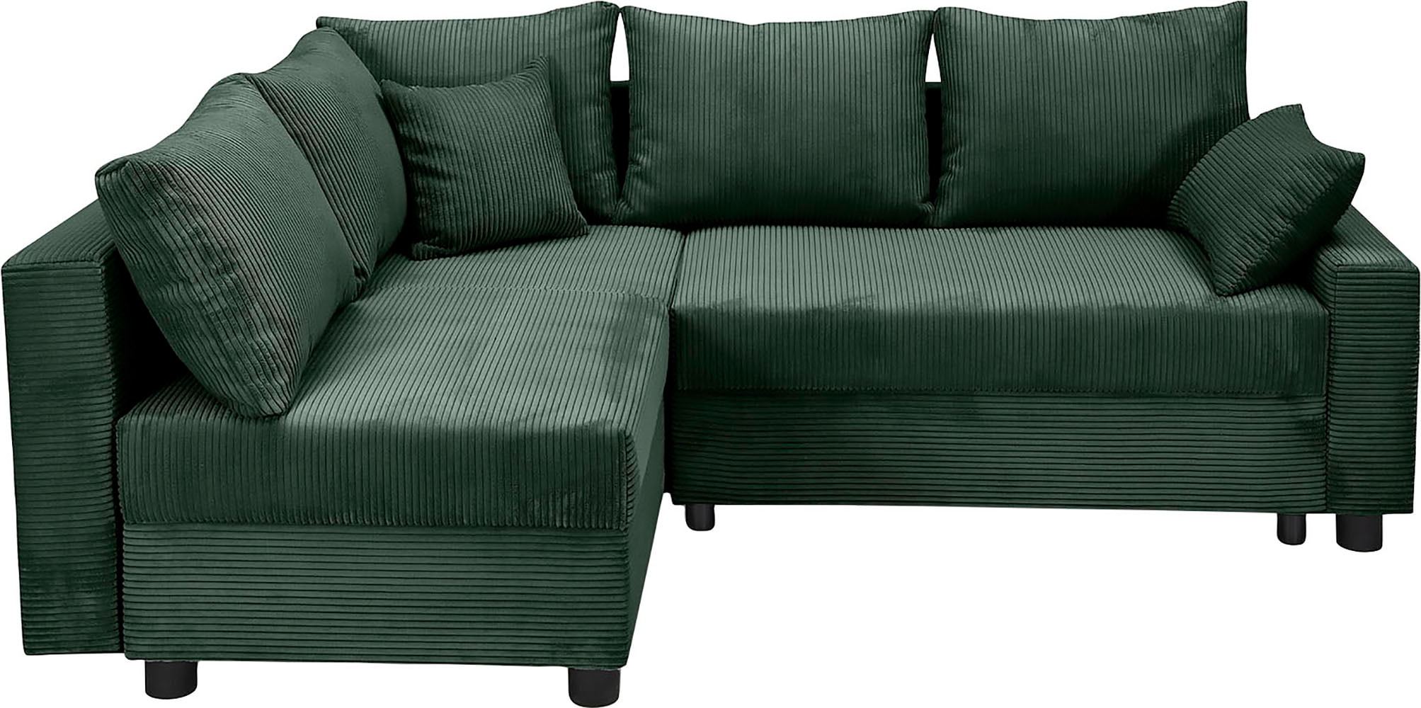 frei und inkl. AB stellbar in COLLECTION »30 Parma«, Ecksofa Cord, | BAUR Jubiläums-Modell Jahre Bettkasten, Bettfunktion