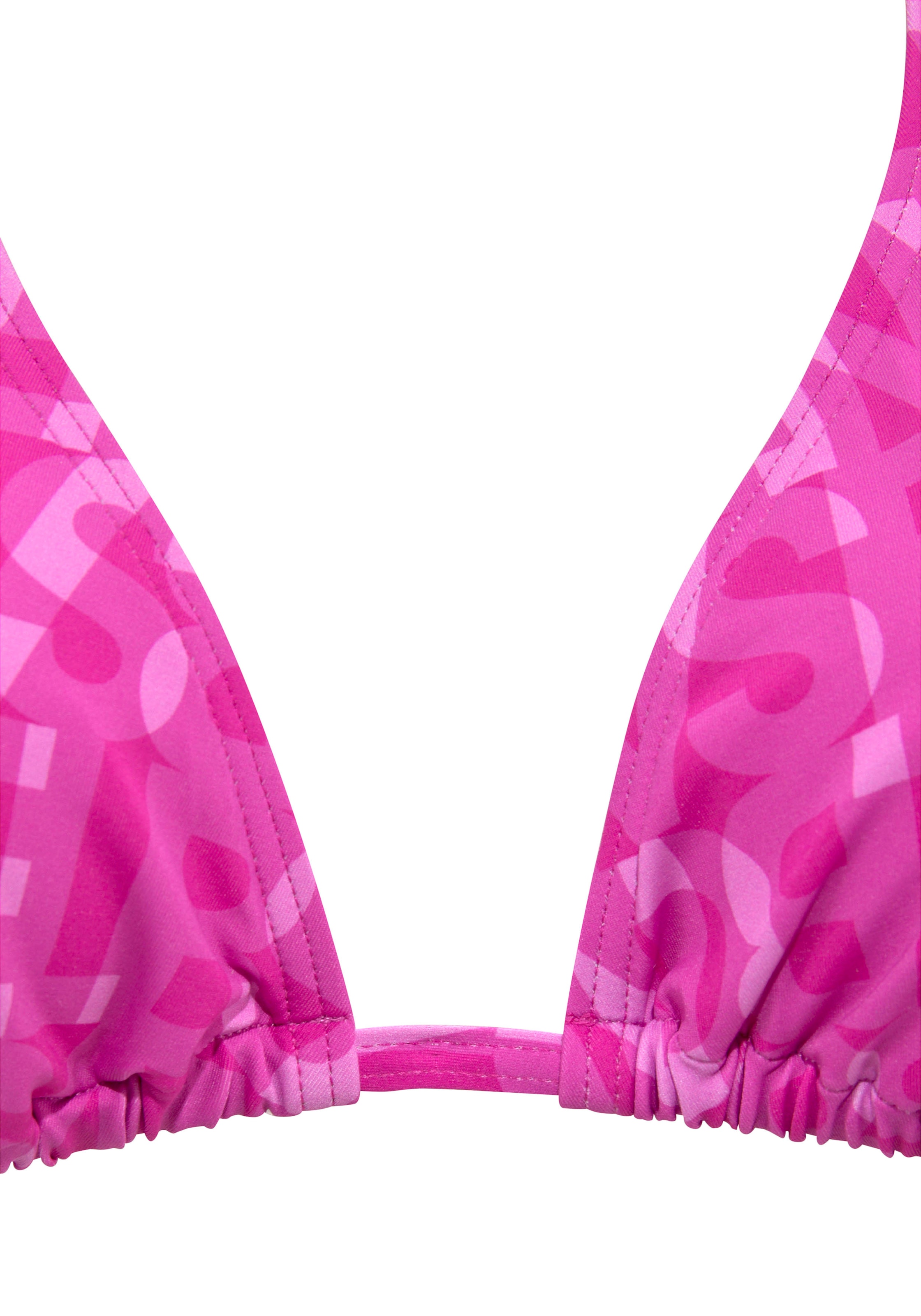 Elbsand Triangel-Bikini-Top »Letra«, mit tollem Wording