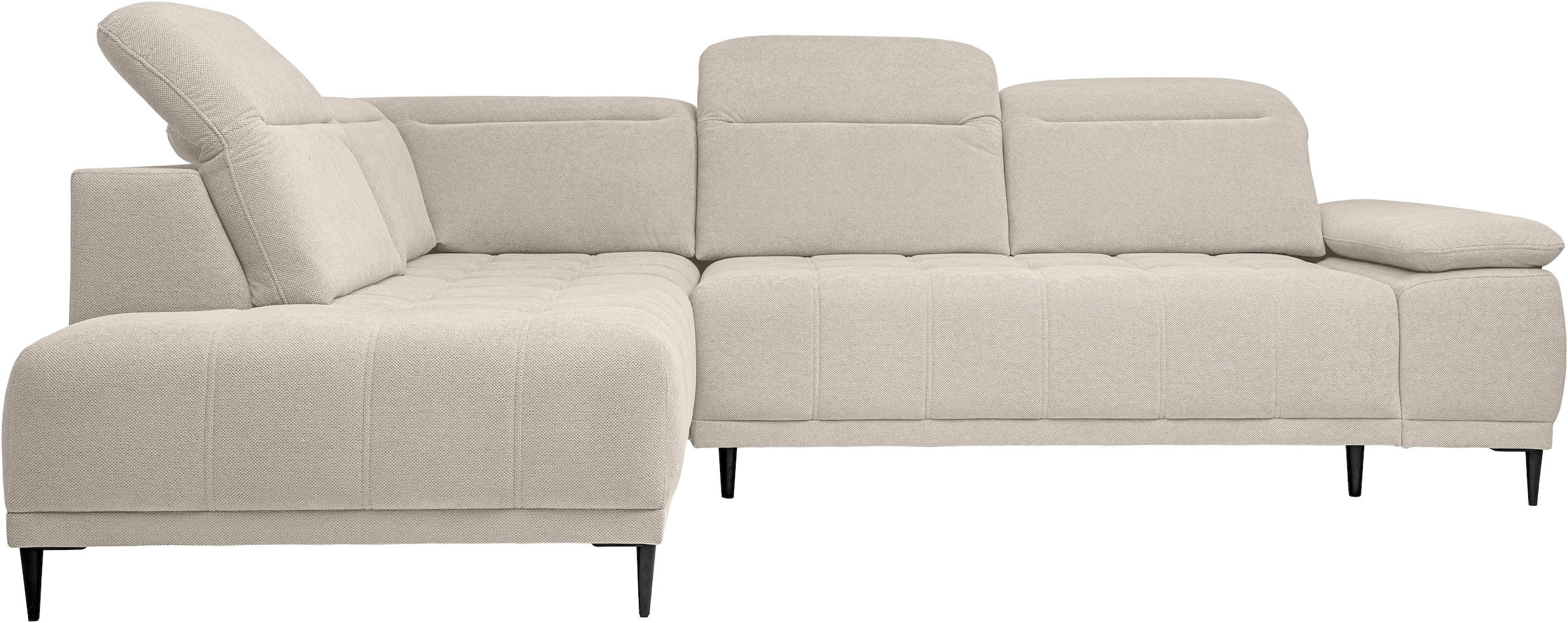 WERK2 Ecksofa "Memo Focus-L" Komfort nach Maß: Ausziehbare Sitztiefe, verst günstig online kaufen