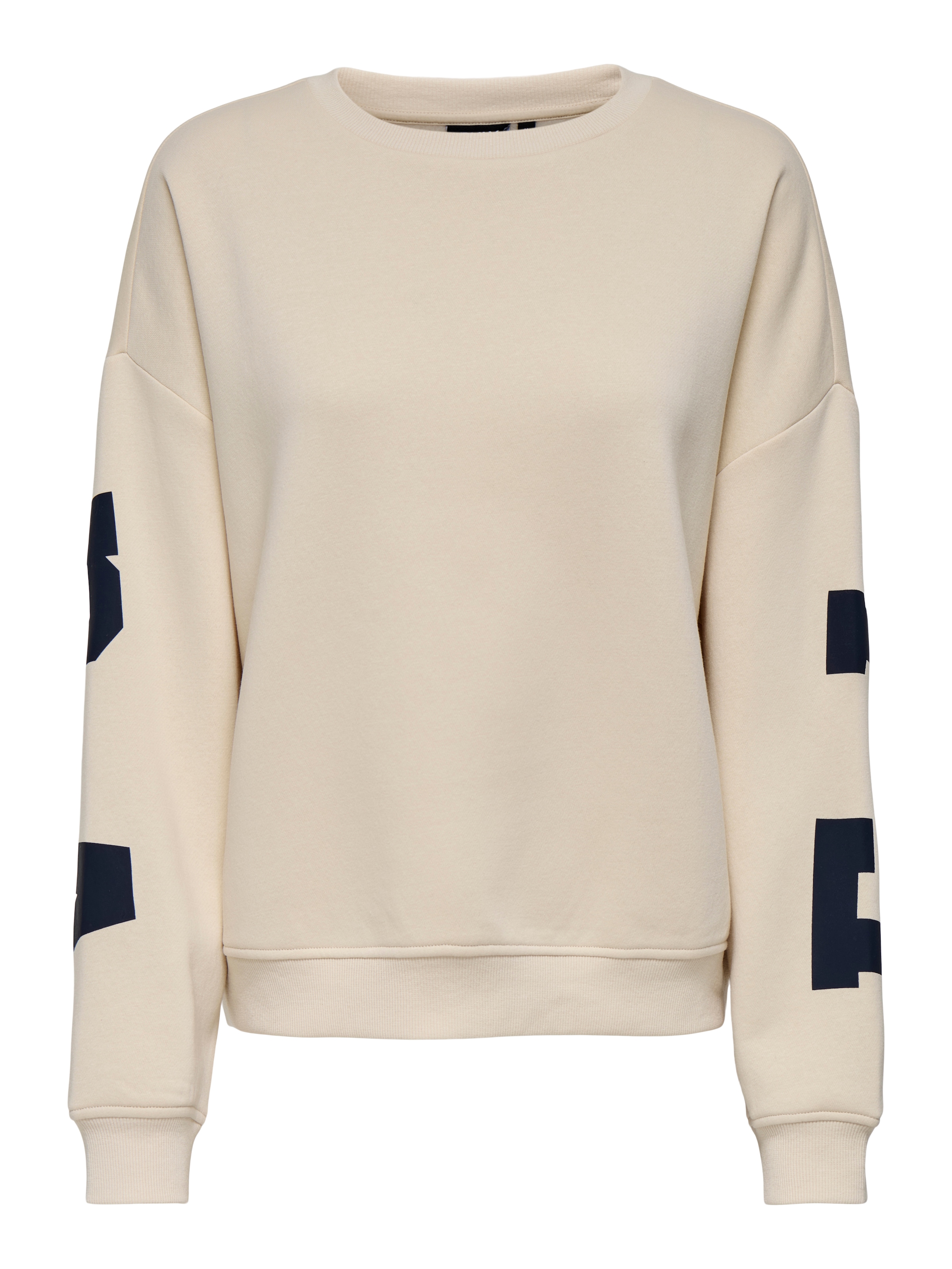 ONLY Sweatshirt "ONLSWEAT L/S BACK/SLEEVE PRINT SWT NOOS" günstig online kaufen