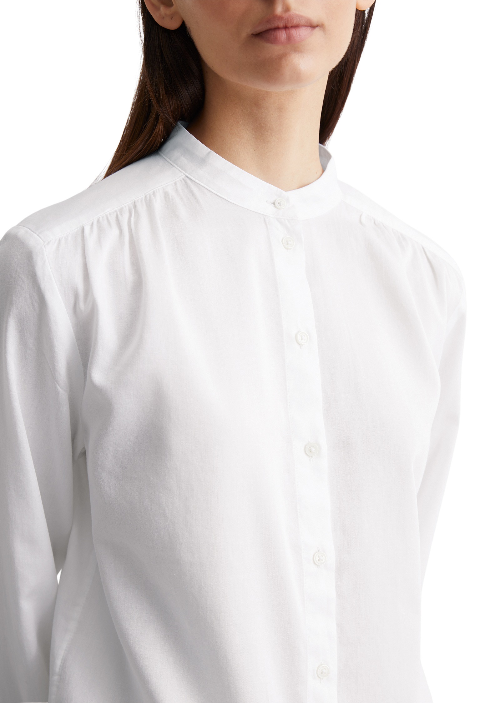 Marc O'Polo Langarmbluse »aus softem Baumwoll-Satin«