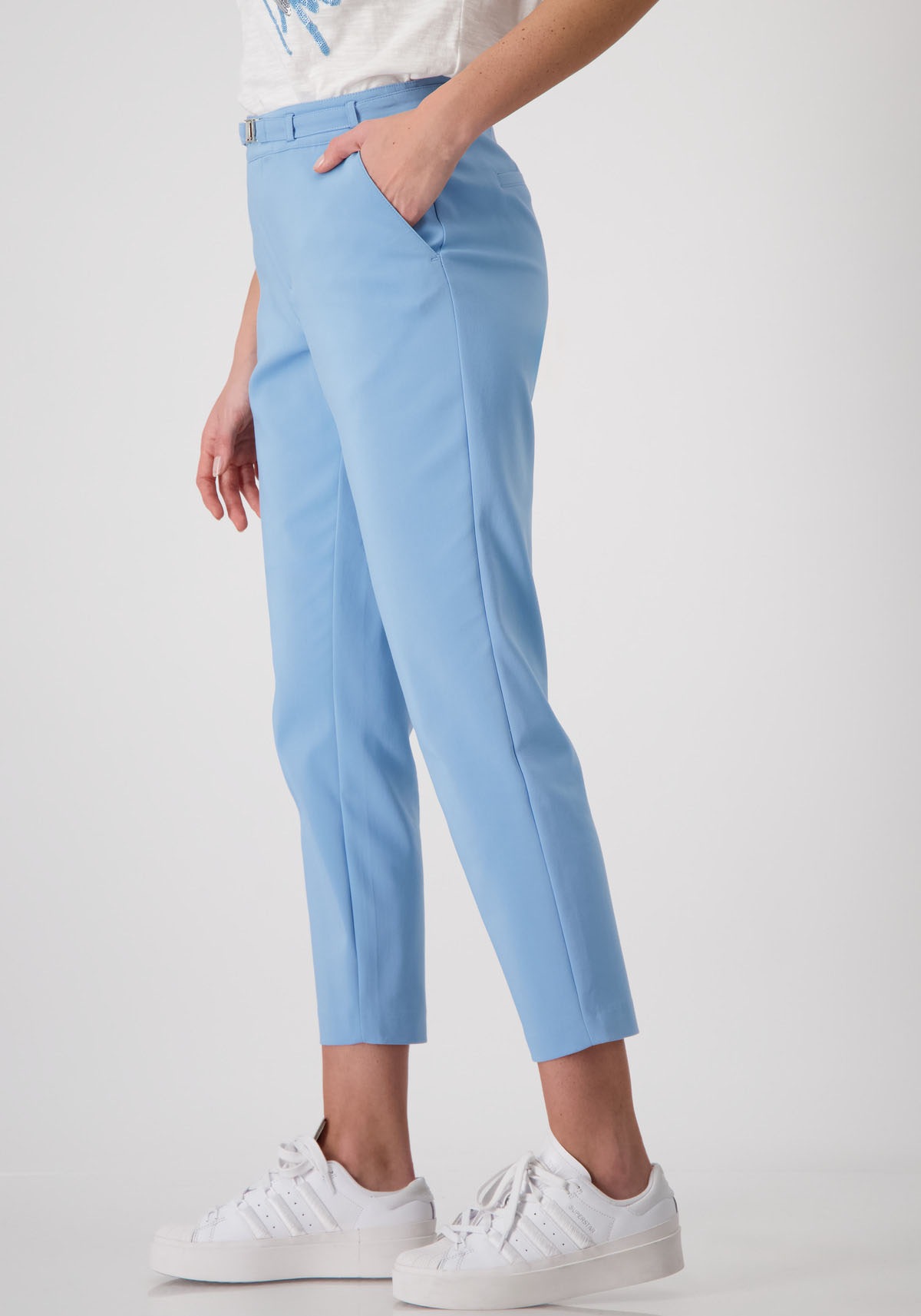 Monari 7/8-Hose, mit Gürtel