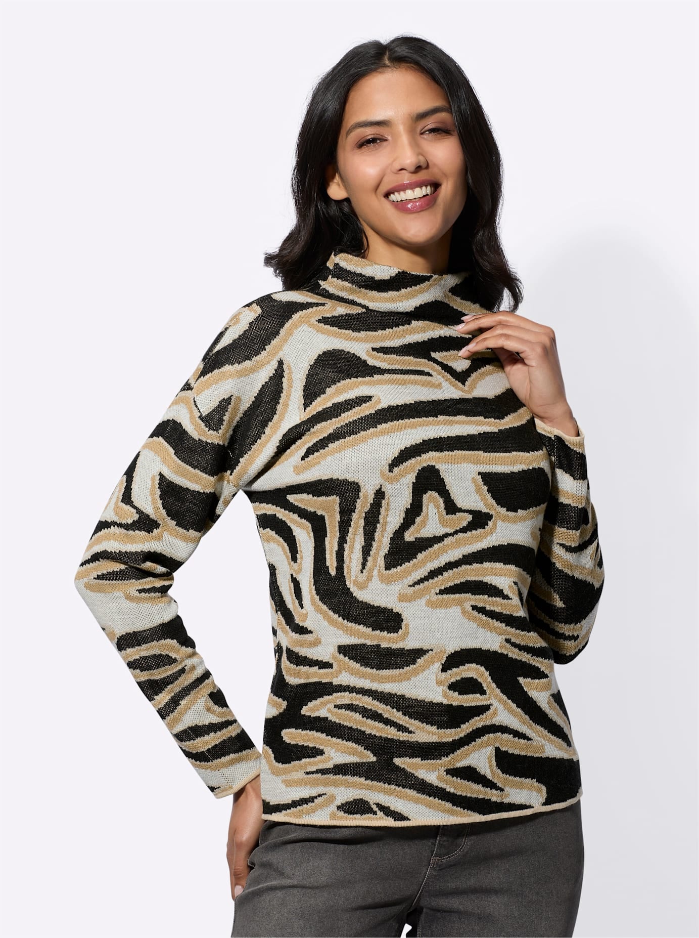 Classic Basics Jacquardpullover »Jacquard-Pullover«