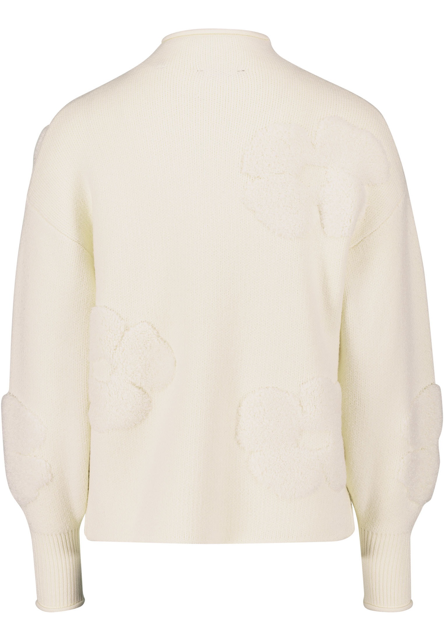 Zero Strickpullover »zero Pullover florales Strukturmuster«, weiteres Detail