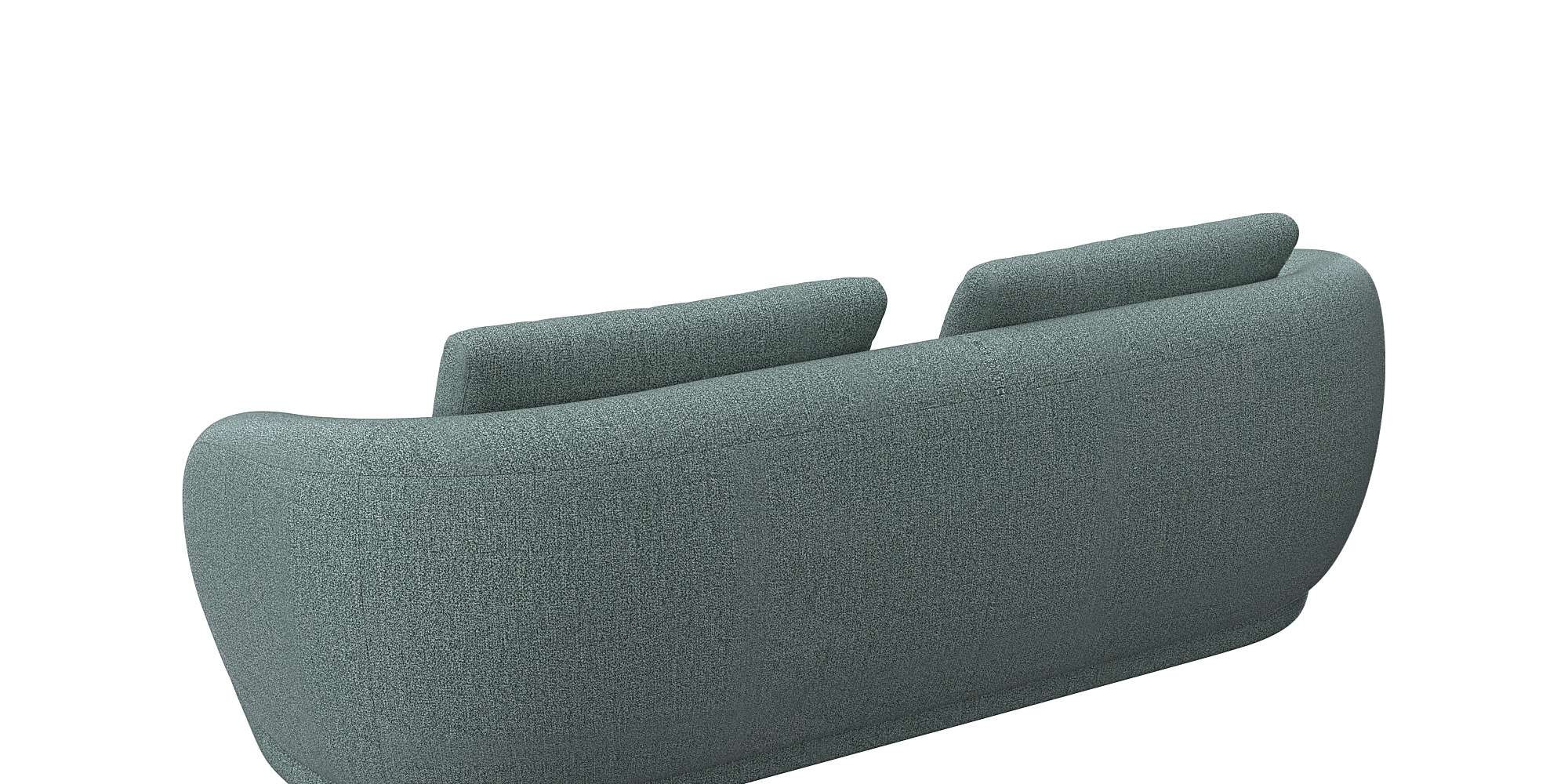 FLEXLUX 3-Sitzer »Torino, rund und bequem, Couch, Dreisitzer, OTTOs Choice«, Modernes, organisches Sofa-Design, Kaltschaum, Wellenunterfederung