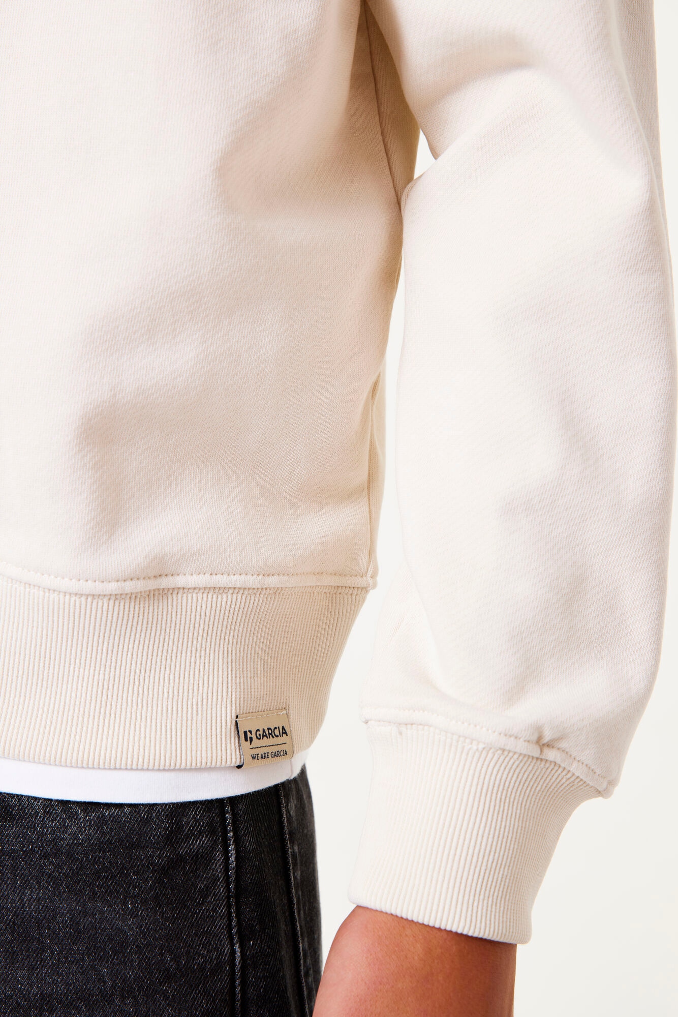 Garcia Sweater, mit Rippbündchen