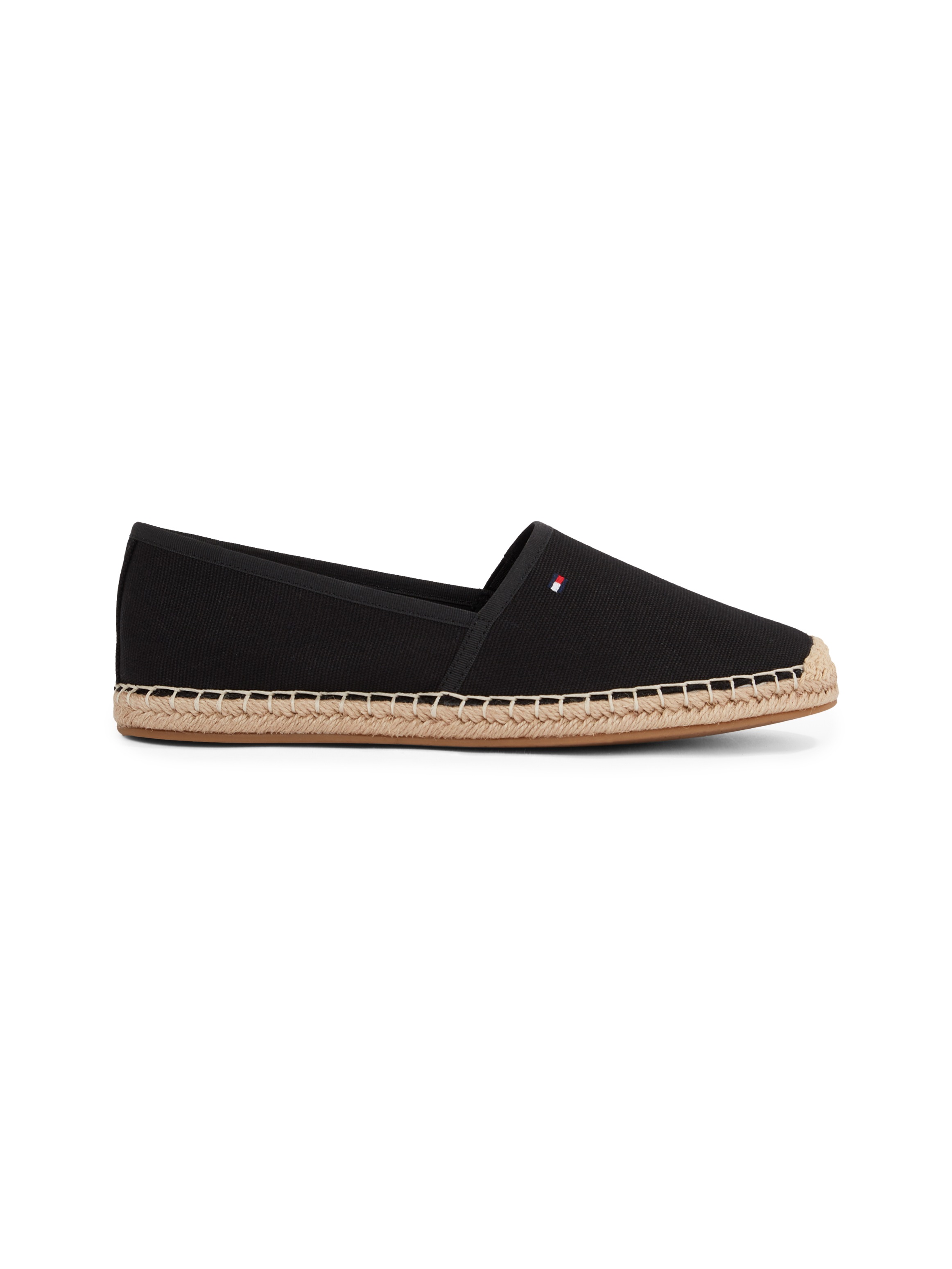 Thumbnail - Tommy Hilfiger Espadrille "FLAG CANVAS ESPADRILLE", Slipper, Flats, Bequemschuh mit Jutebezug und Ziernähten