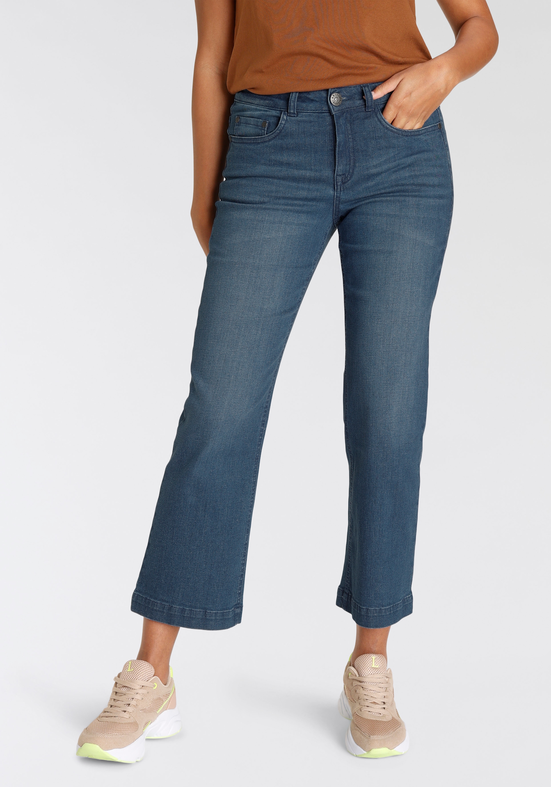 Arizona Weite Jeans, High Waist