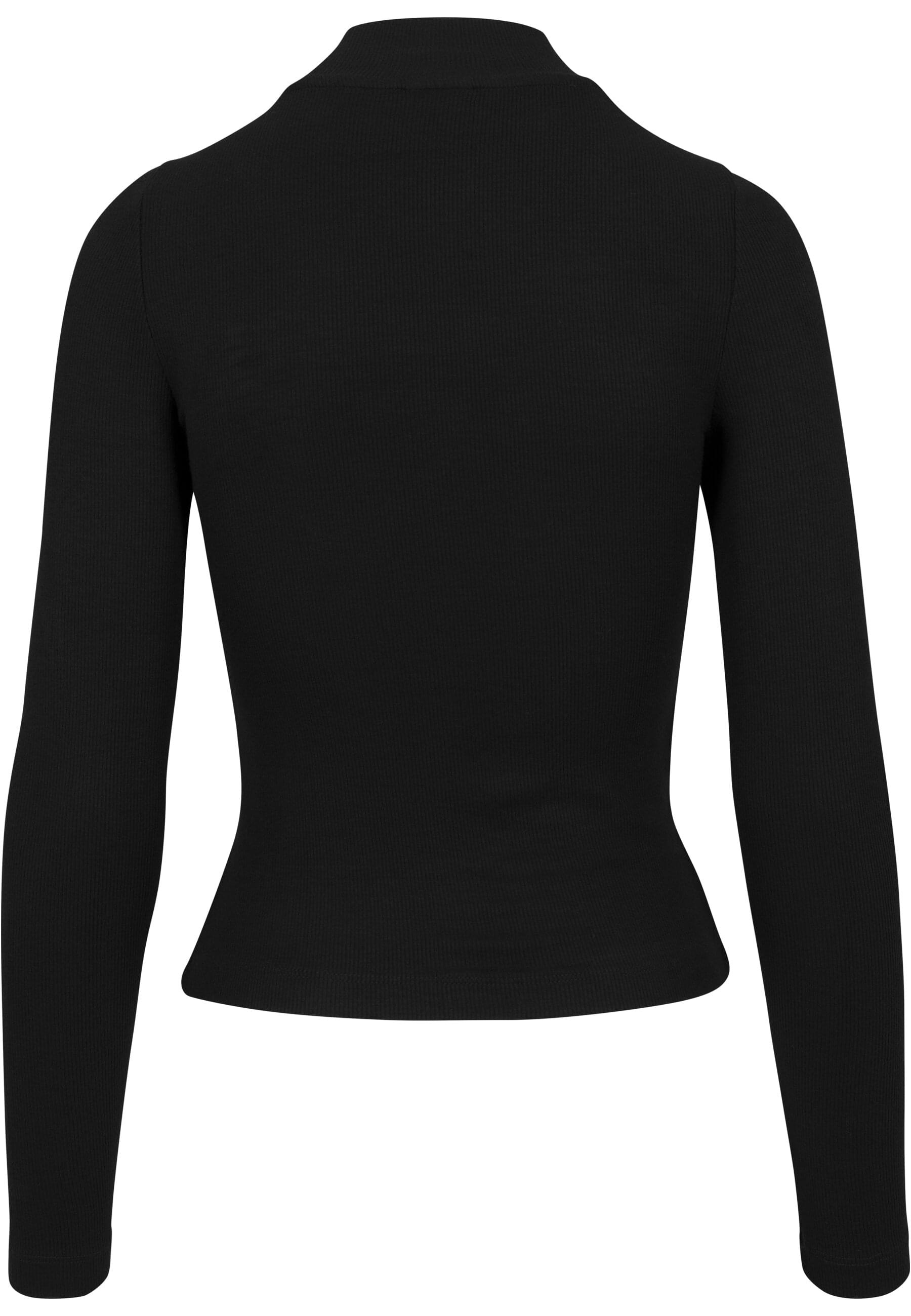URBAN CLASSICS T-Shirt »Urban Classics Damen Ladies Turtleneck Longsleeve«, (1 tlg.)