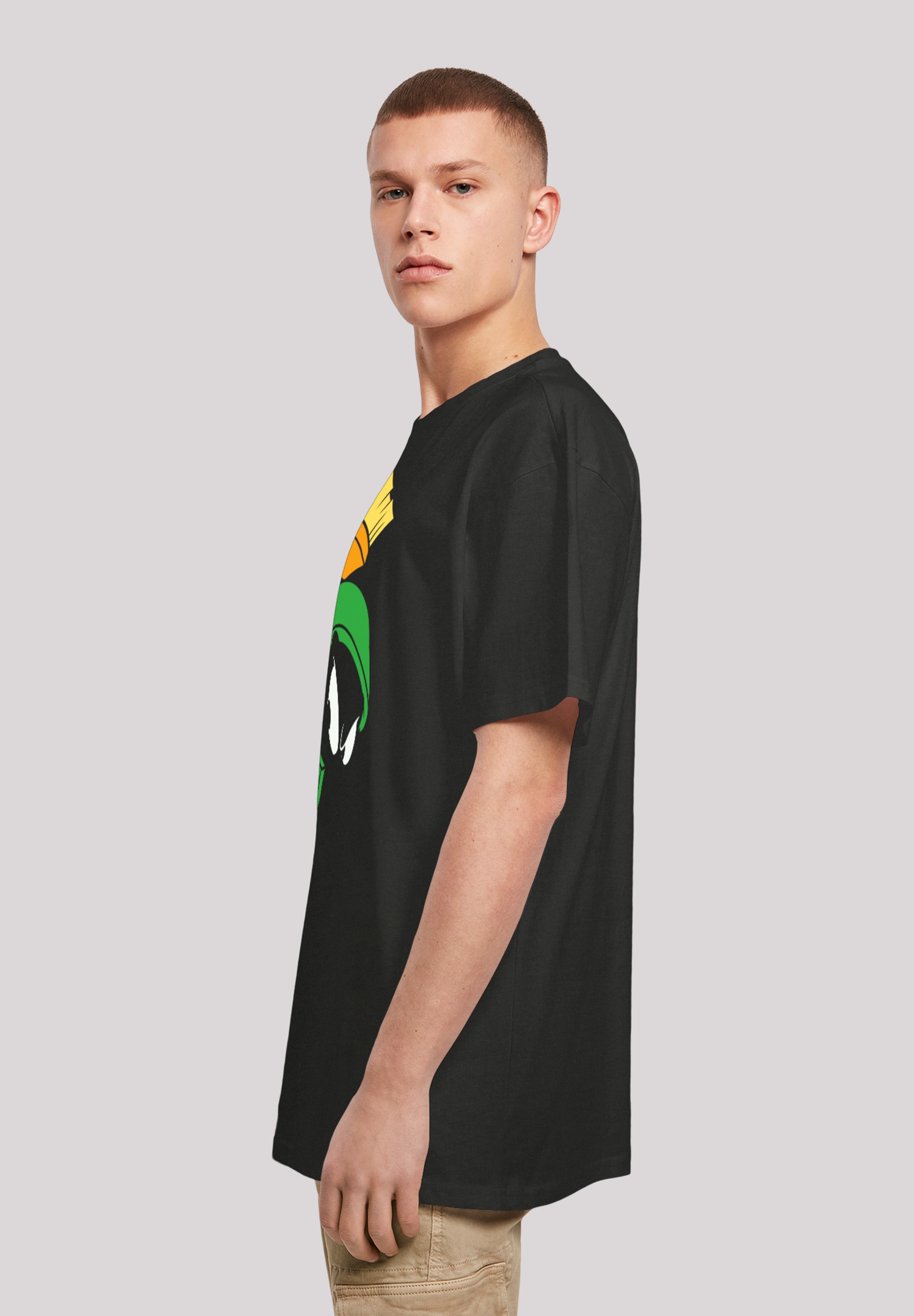 F4NT4STIC T-Shirt »Looney Tunes Marvin The Martian Face«, Print
