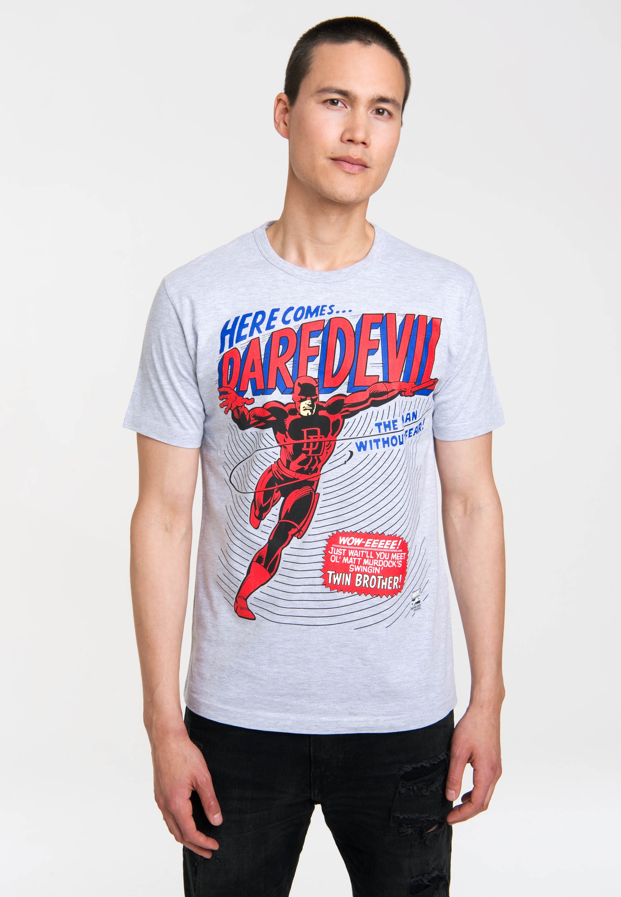 LOGOSHIRT T-Shirt »Daredevil«, mit coolem Frontdruck ▷ für | BAUR