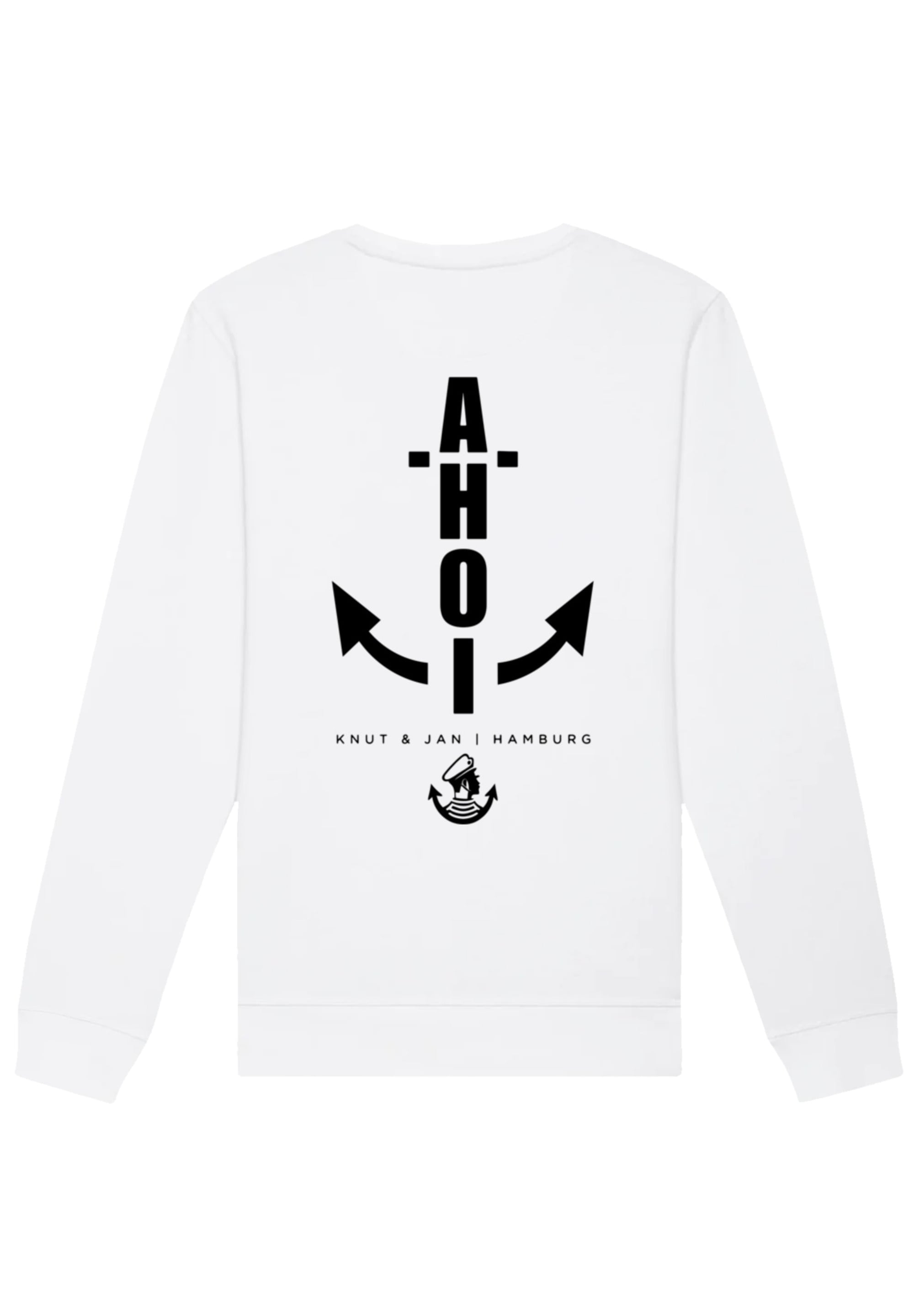 F4NT4STIC Sweatshirt »Ahoi Anker Knut & Jan Hamburg«, Print