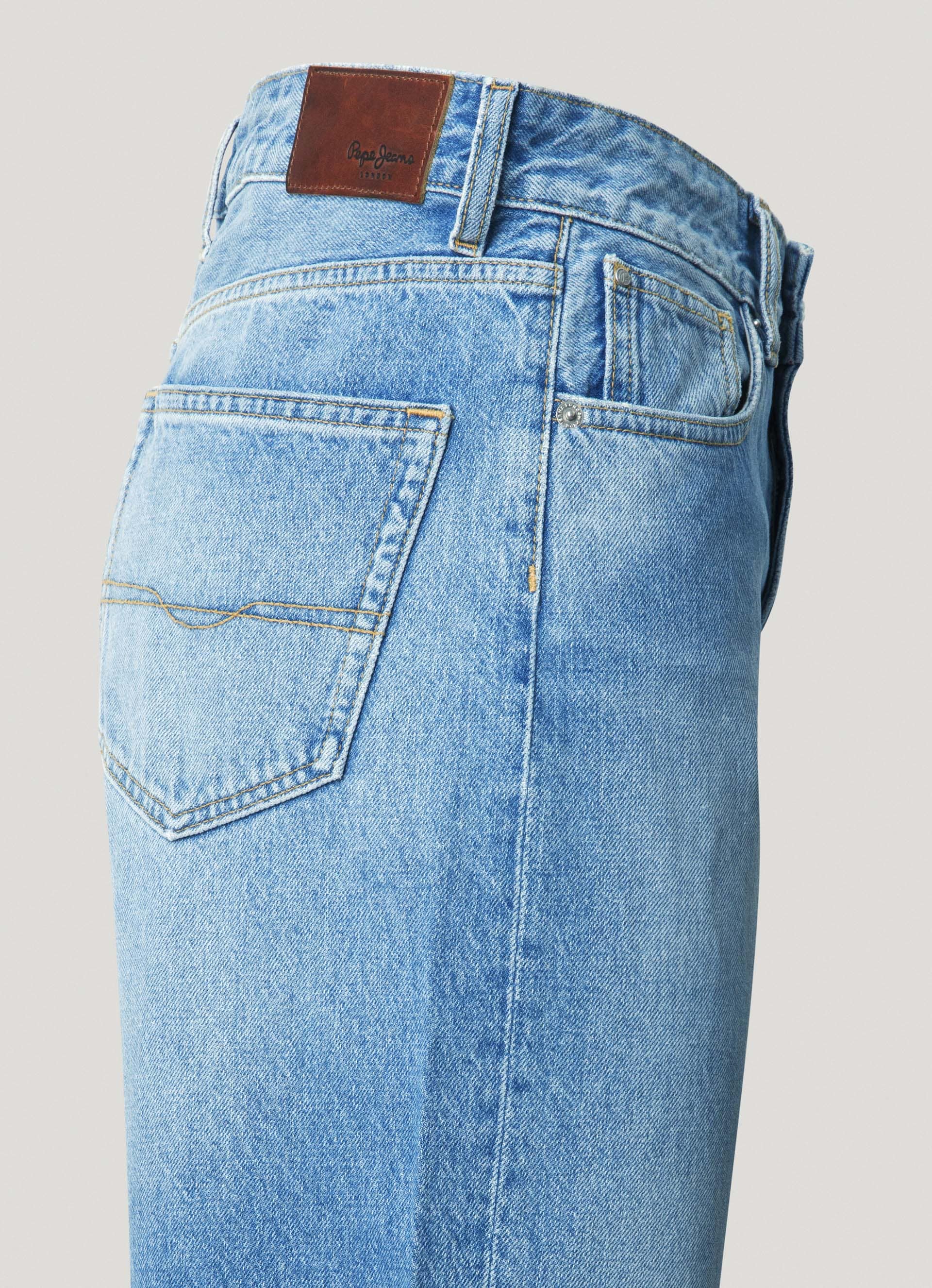 Pepe Jeans Gerade Jeans »STRAIGHT JEANS UHW«, mit hohem Bund