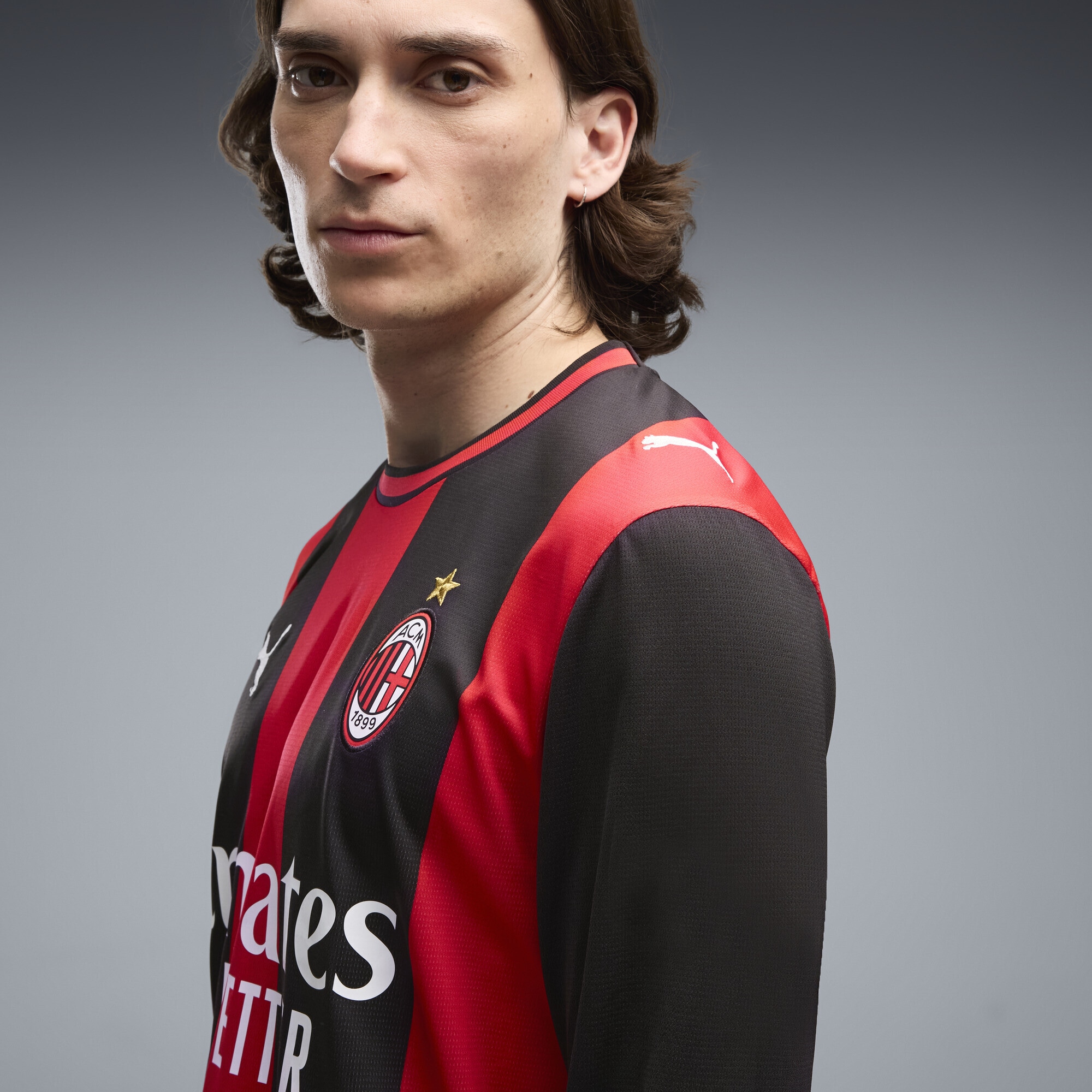 PUMA Trainingsshirt »AC Milan 26/27 Langarm-Heimtrikot Herren«
