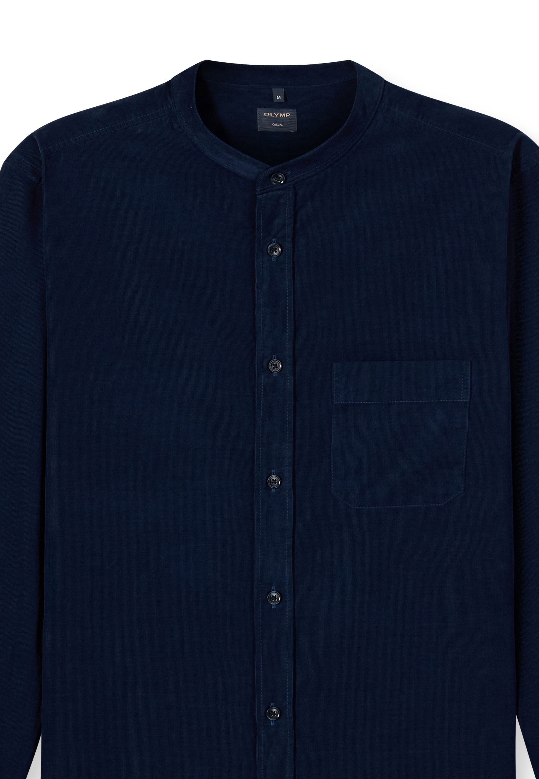 Thumbnail - OLYMP Langarmhemd "OLYMP Casual, regular fit, Stehkragen"