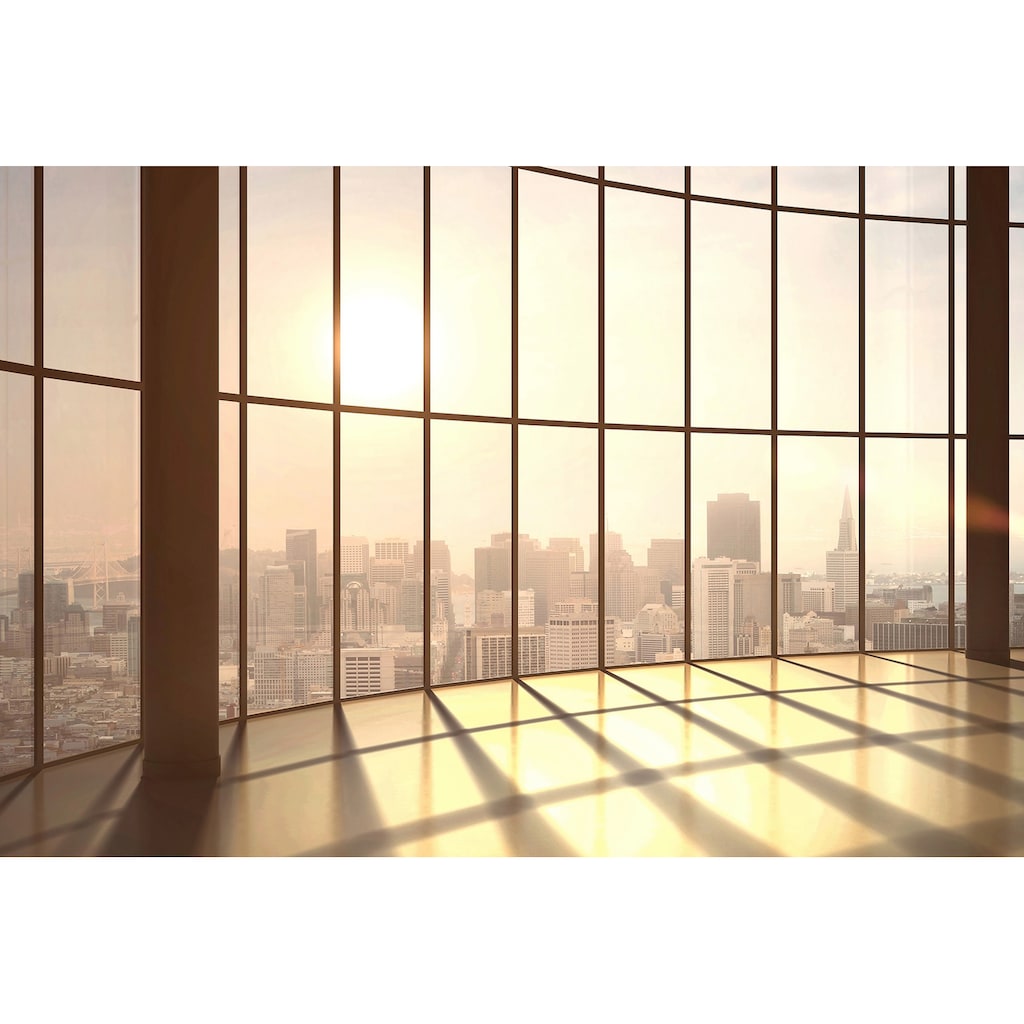 Architects Paper Fototapete »Loft View Sunset«