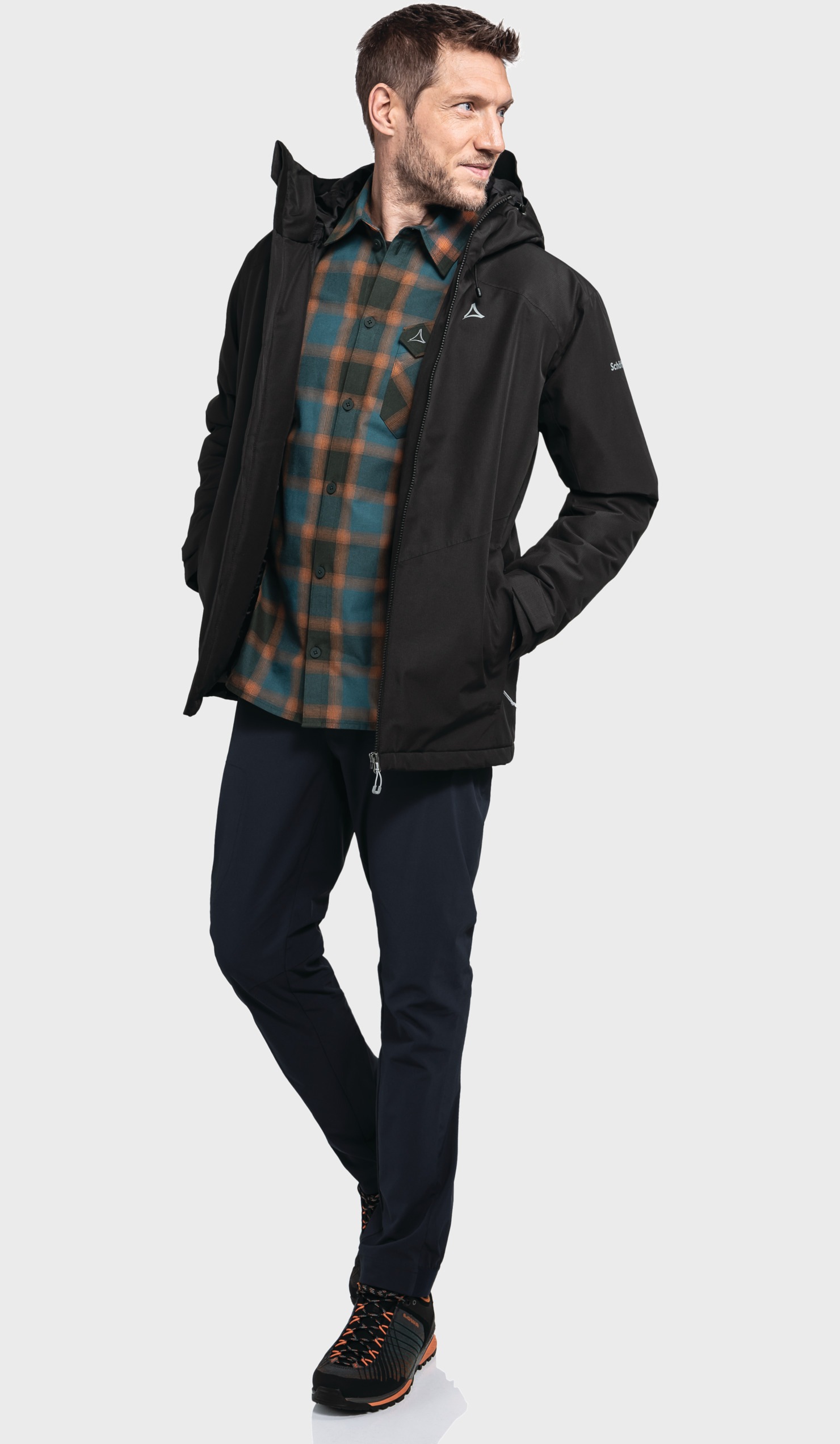 Schöffel Outdoorjacke »Ins Jacket Style Wildkar MNS« mit Kapuze